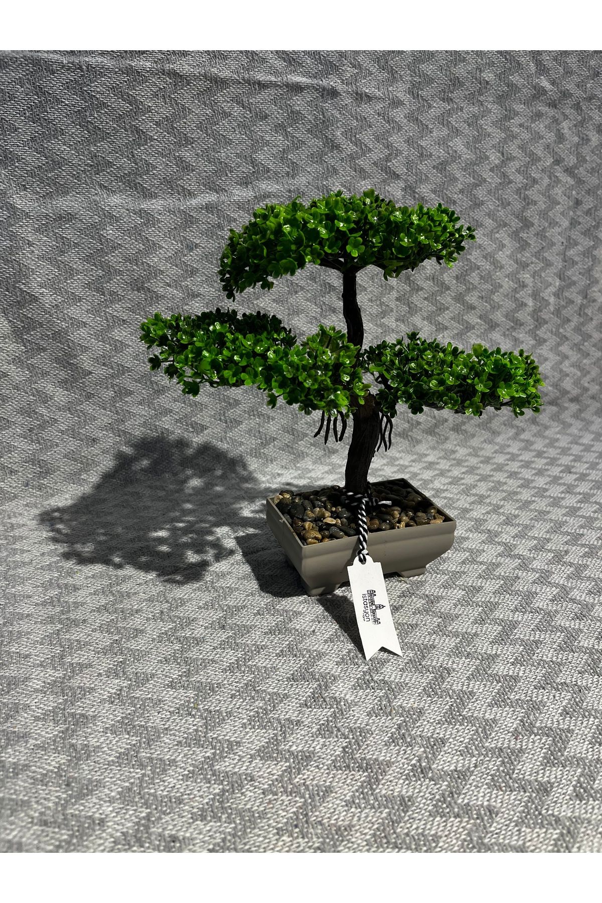 Eva Dekor Yapay Bonsai Ağaç - Doğal Saksılı, Gerçekçi Görünümlü, İç Mekan Süs Bitkisi (Ev & Ofis Dekoru)