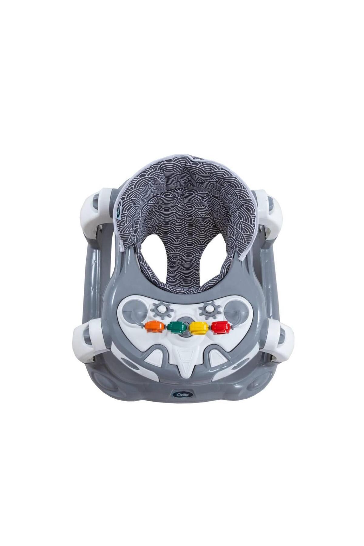 ÖYKÜ BEBEK DUNYASI Hoppalalı-Oyuncaklı Robot Yürüteç fotoğrafı 5 (önizleme)