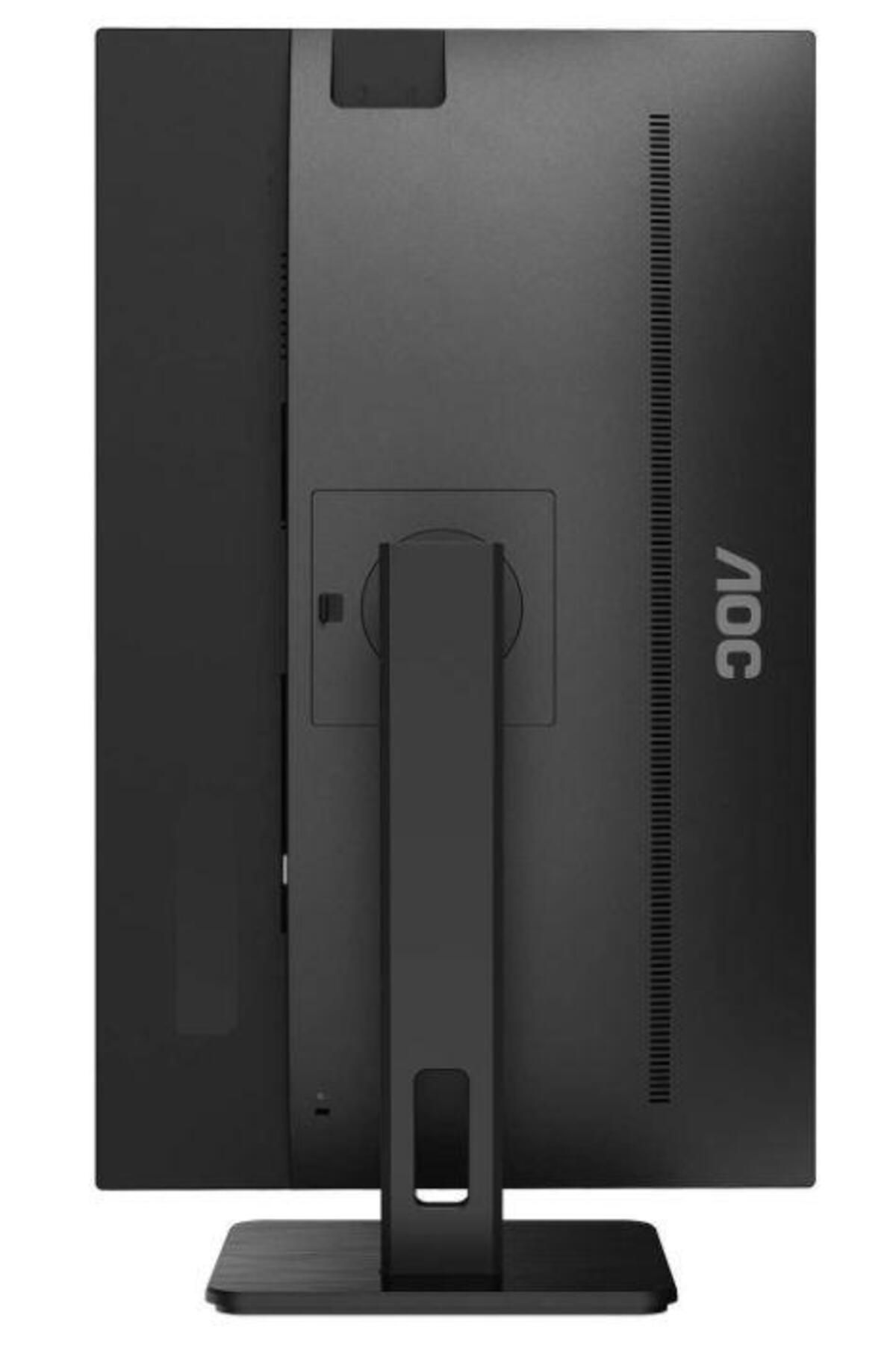 Aoc-27" UHD Monitor, IPS LED, Pivot, HDMI & DisplayPort, Built-in Speakers, Black 6