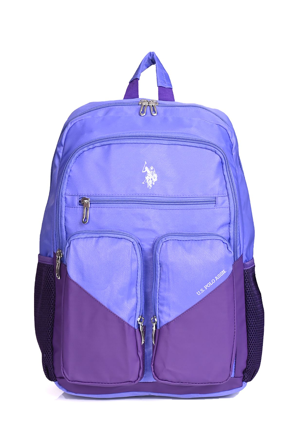U.S. Polo Assn. Okul Ve Günlük Sırt Çantası Plcan24109 – Çok Gözlü, Ergonomik Tasarım Mor
