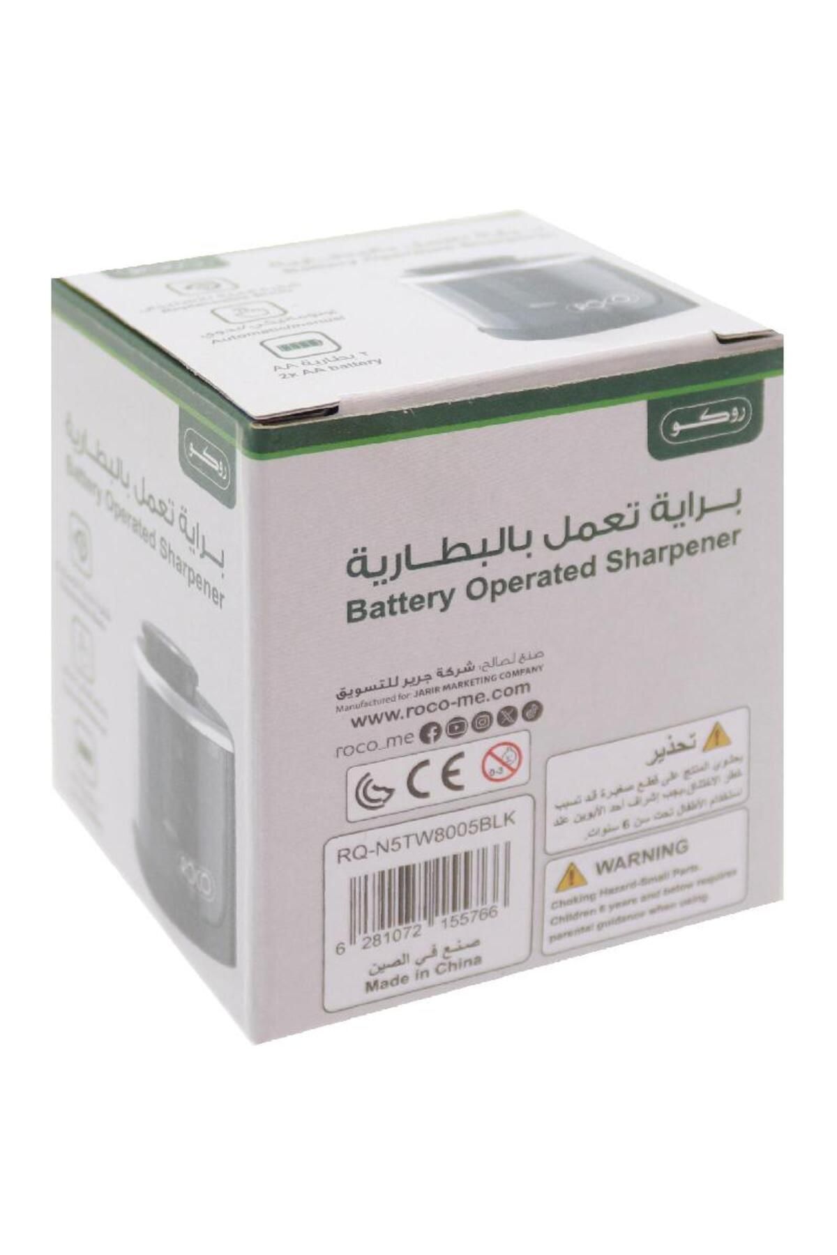 Roco-Battery Operated Handheld Eraser – Black with 10 Refills for Precise and Easy Erasing 2