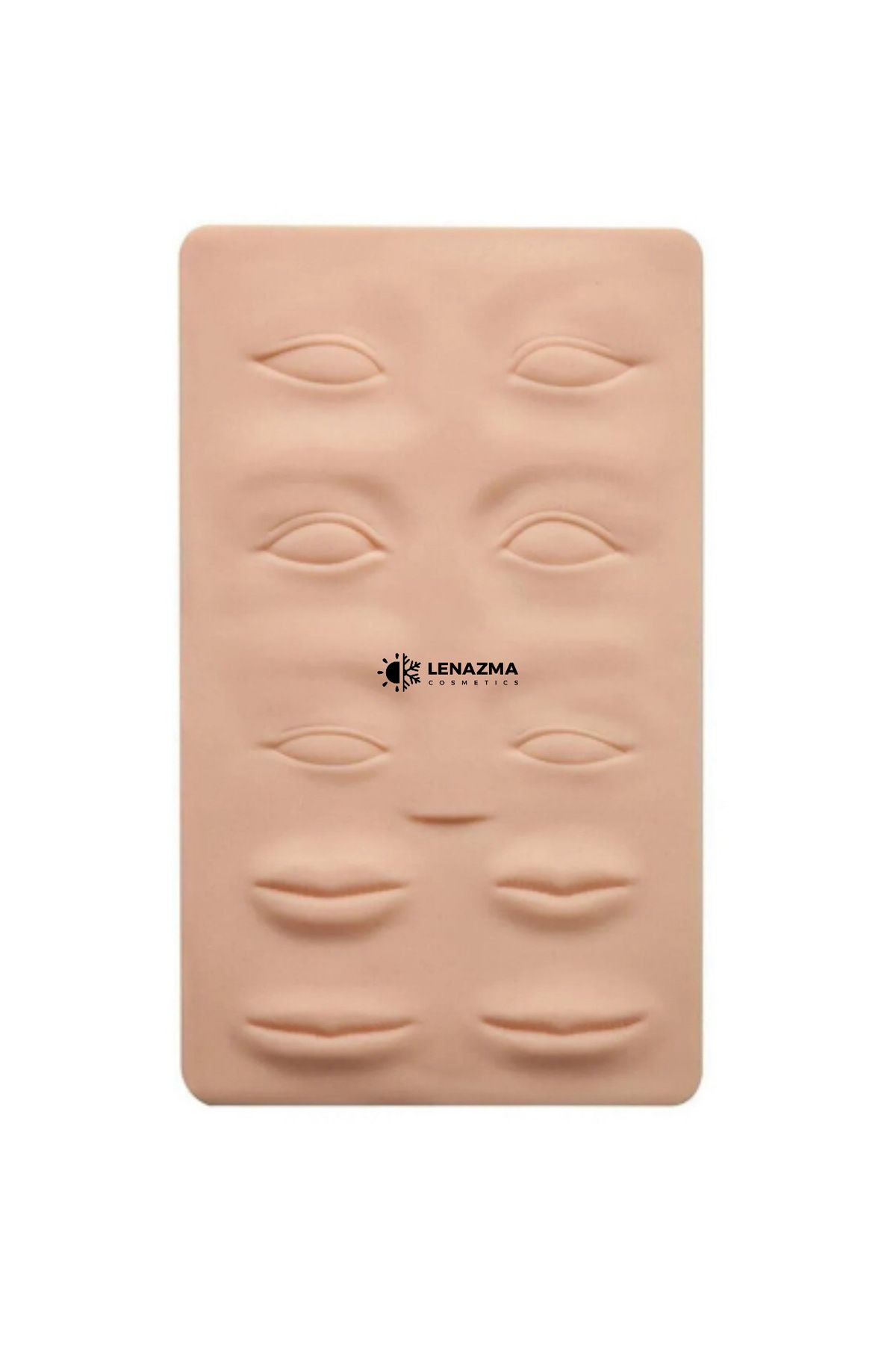 Lenazma COSMETICS 3D Kabartmalı Kalıcı Makyaj Eğitimi İçin Göz,Dudak,Kaş, Çalışma Latexi