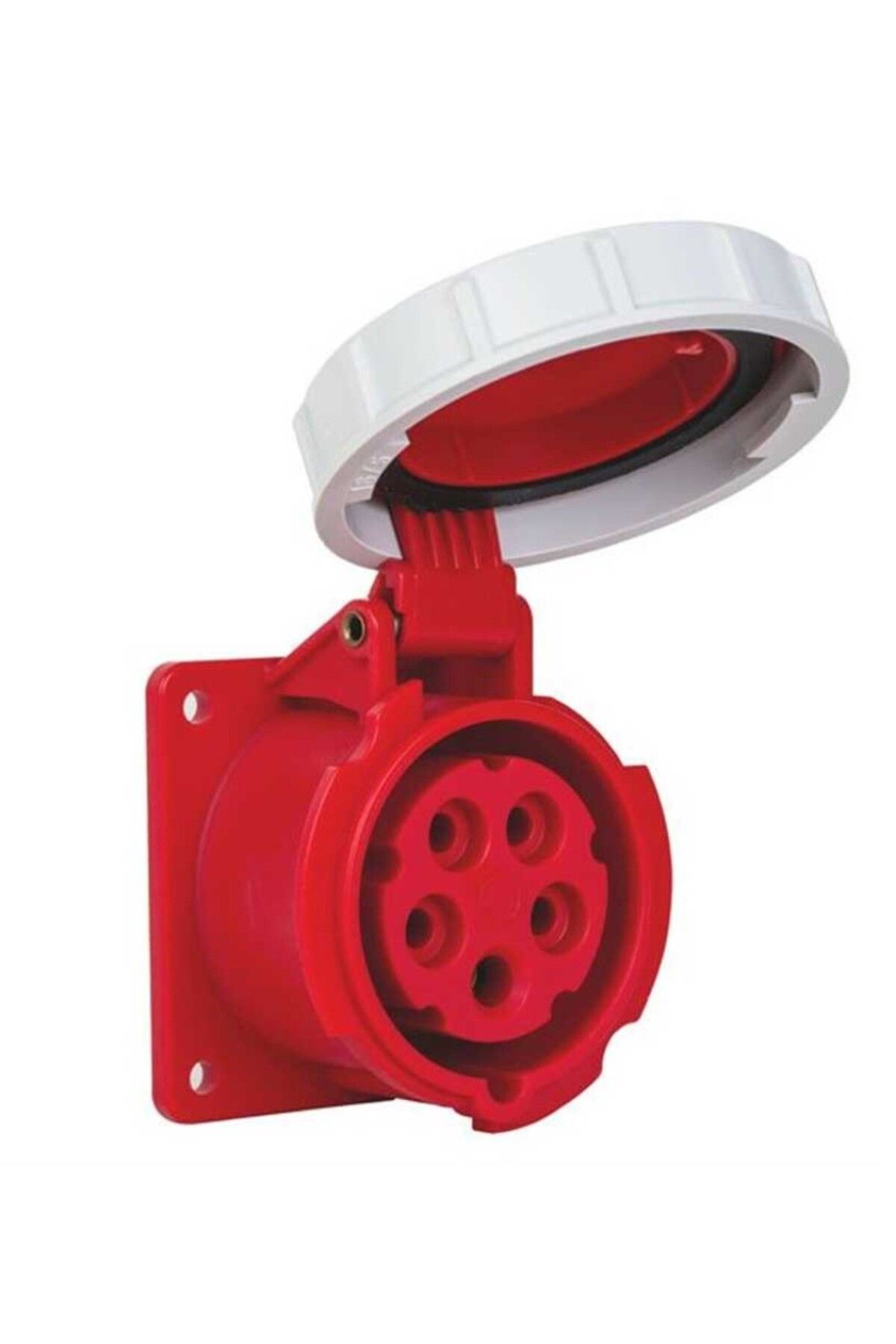 METE Enerji 406512V 5X16A IP67 Makine Prizi -Düz-Vidalı Bağlantı 380-415 V