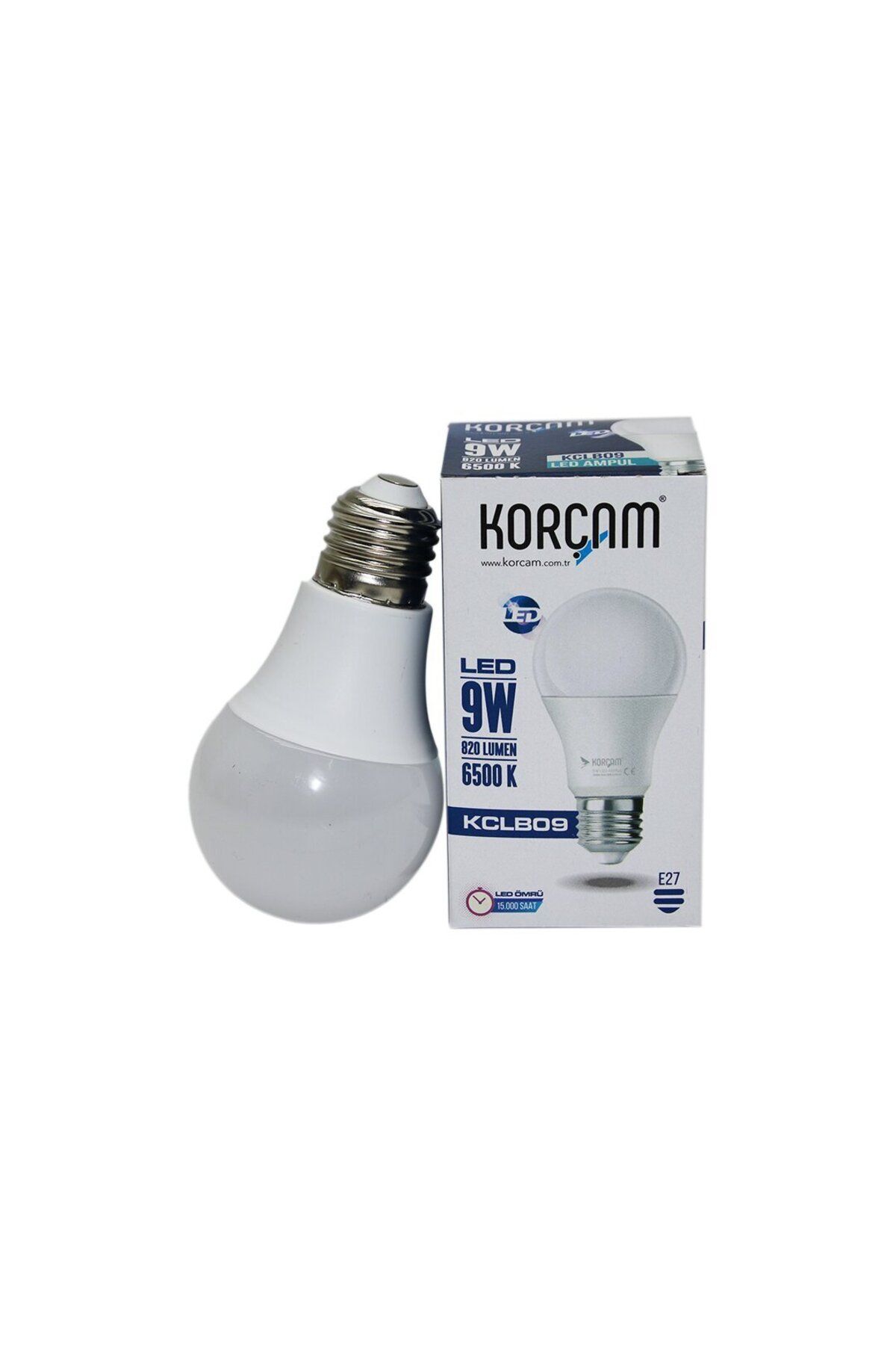 Vemora 9W BEYAZ LED AMPUL E27 KCLB-09 (5166)