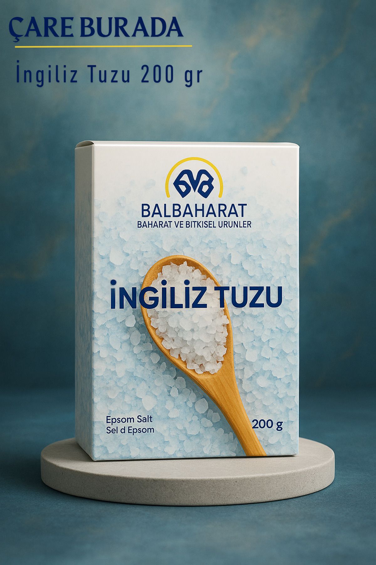 Çare Burada İngiliz Tuzu 200 Gr