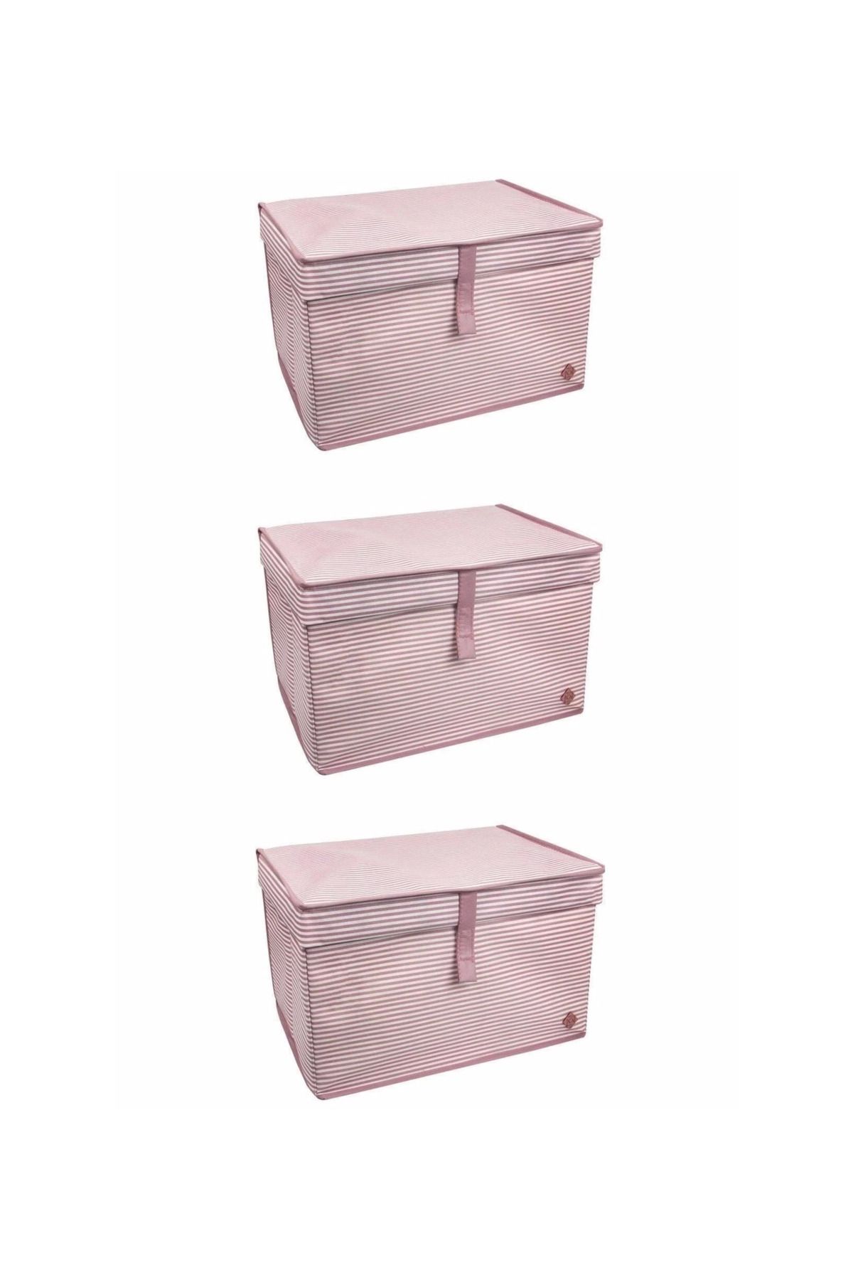 Modafiks Çok Amaçlı Düzenleyici Kutu Organizer Cırt Cırtlı Hurç Mega Plus Boy 40cm X 30cm X 70cm (3 Adet)
