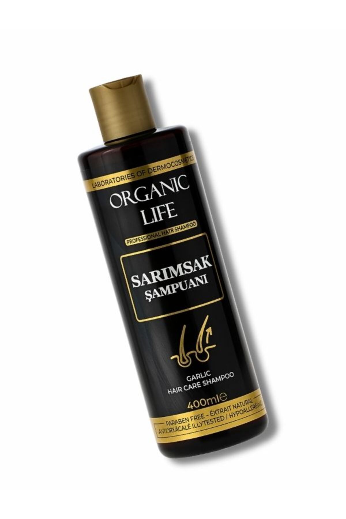 organic life Sarımsak Şampuanı 400 ML - Garlıc Shampoo