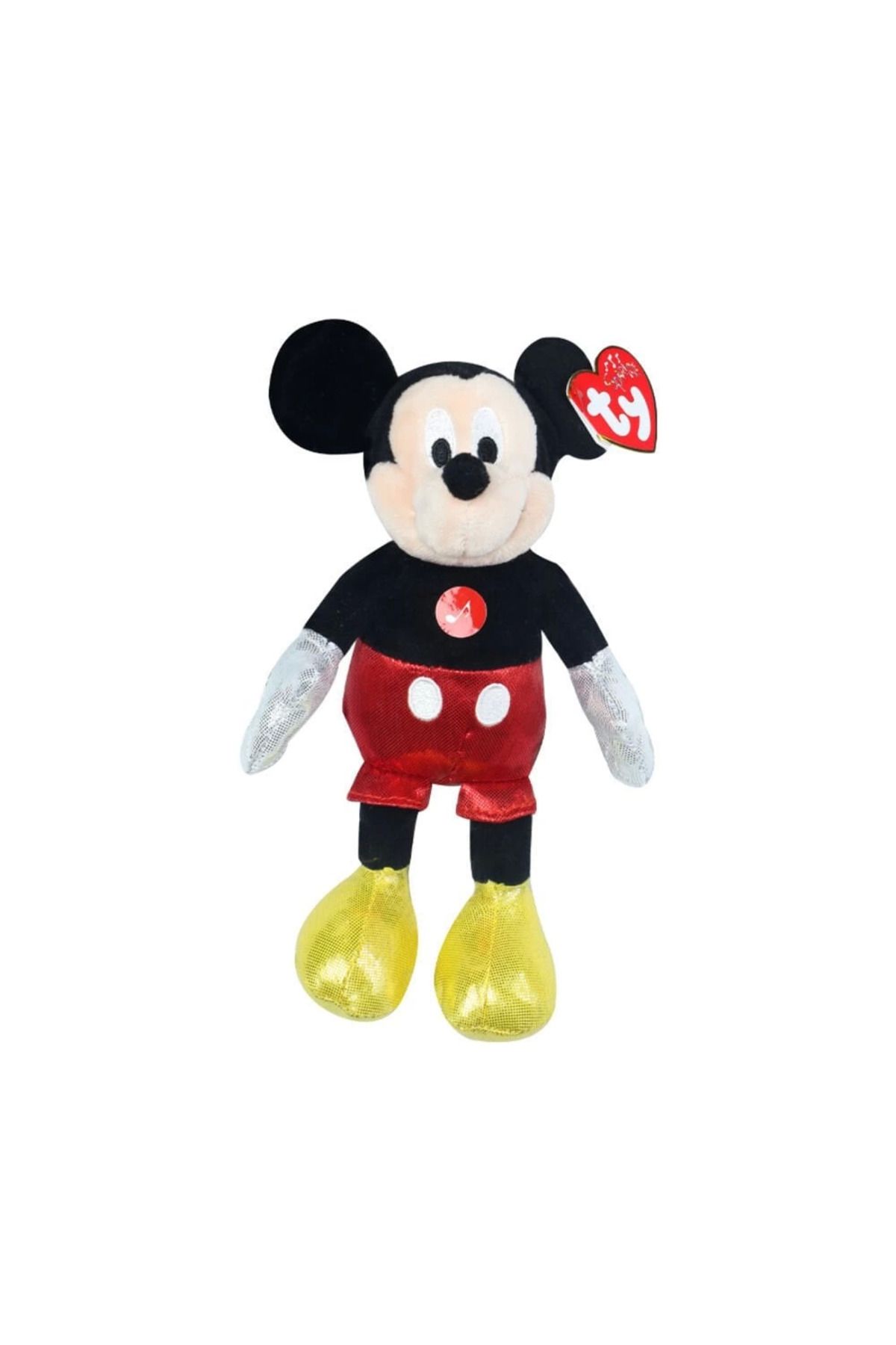 Modafiks TY Sparkle Sesli Peluş Mickey Mouse 21 cm
