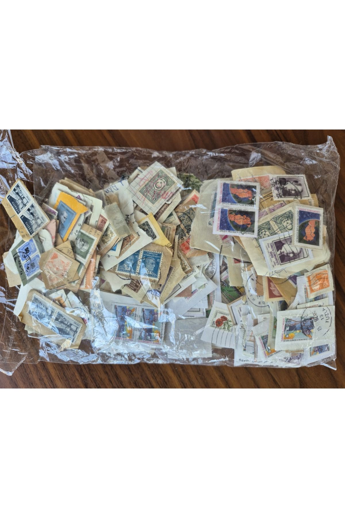 Edi Antik Yerli Fragman Pullar 1.100 Adet.; Tamamı kağıtta yerli fragman pullar