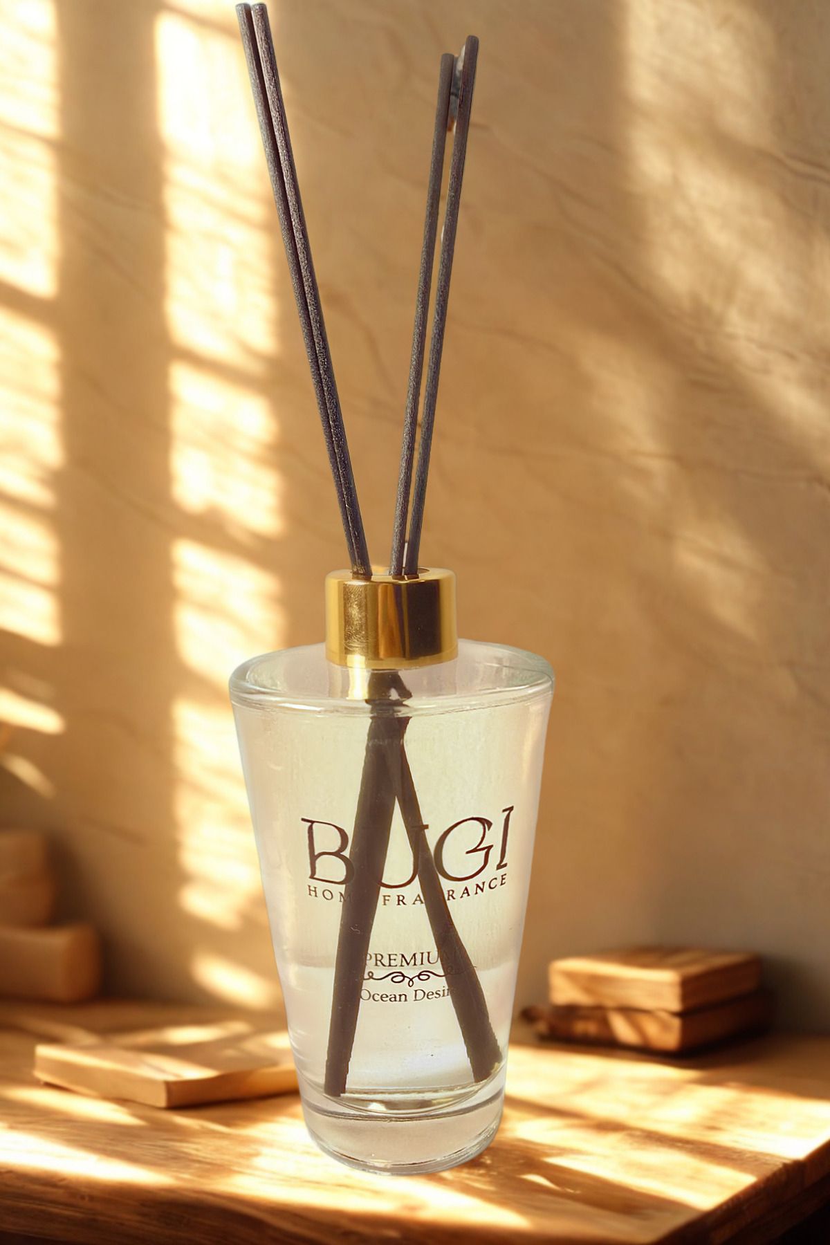 BUGİ HOME COLLECTİON Ocean Desire Çubuklu Ev, Oda Kokusu Odunsu Oda Kokusu 200ml