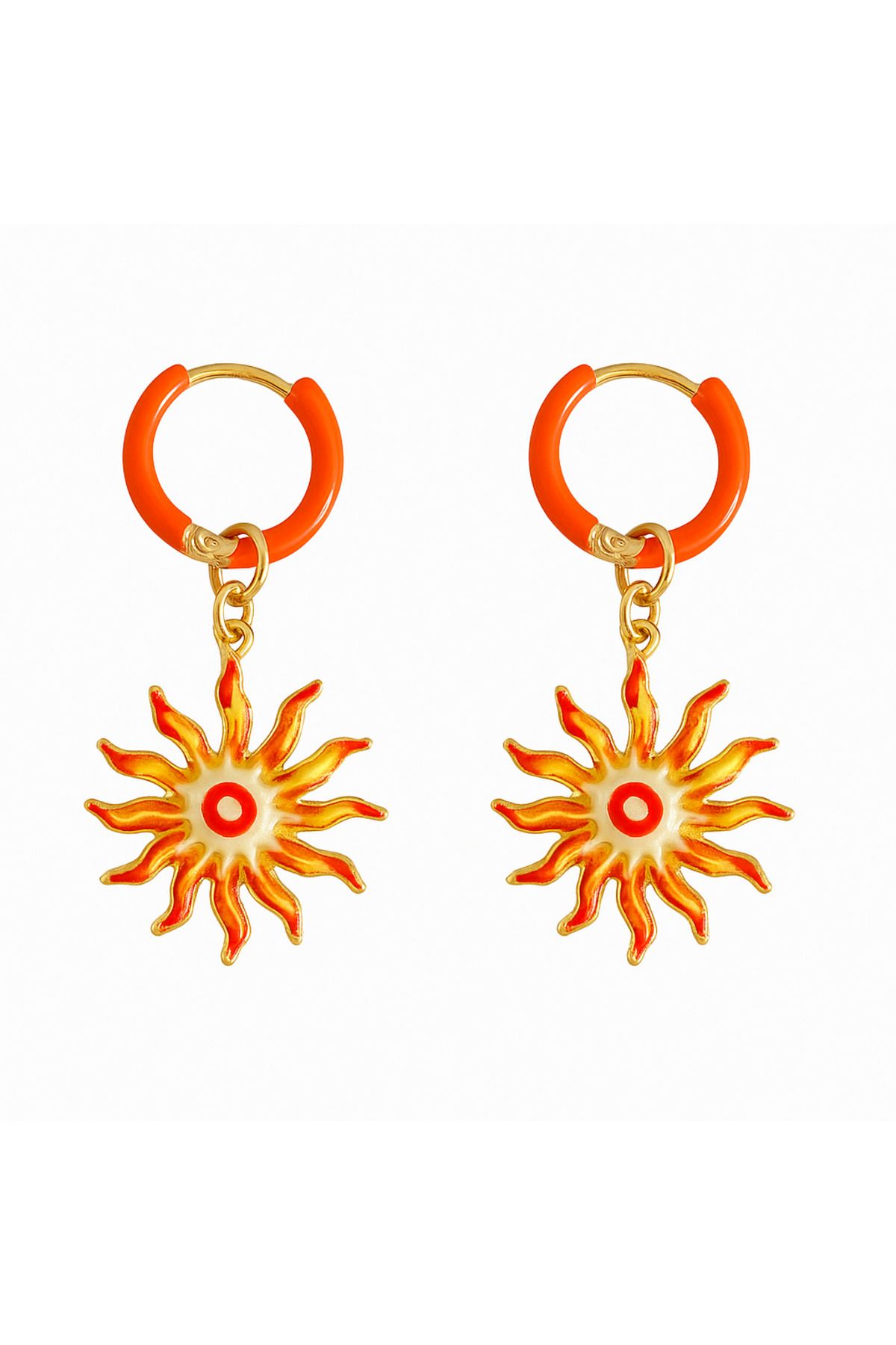 Venus Design Cam Güneş Küpe