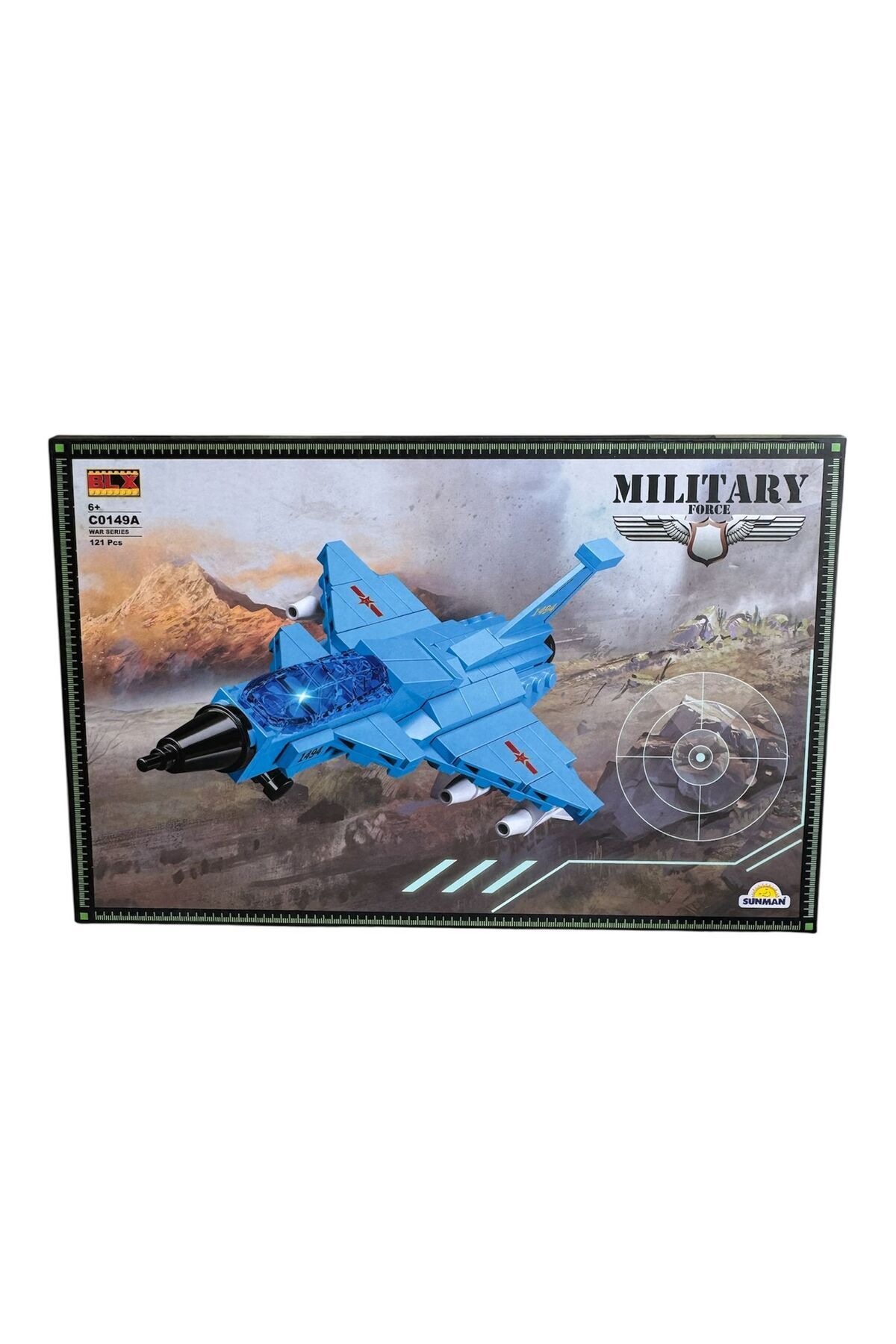 SepetinBurada C0149A Military Hava Kuvvetleri 121 Parça Lego