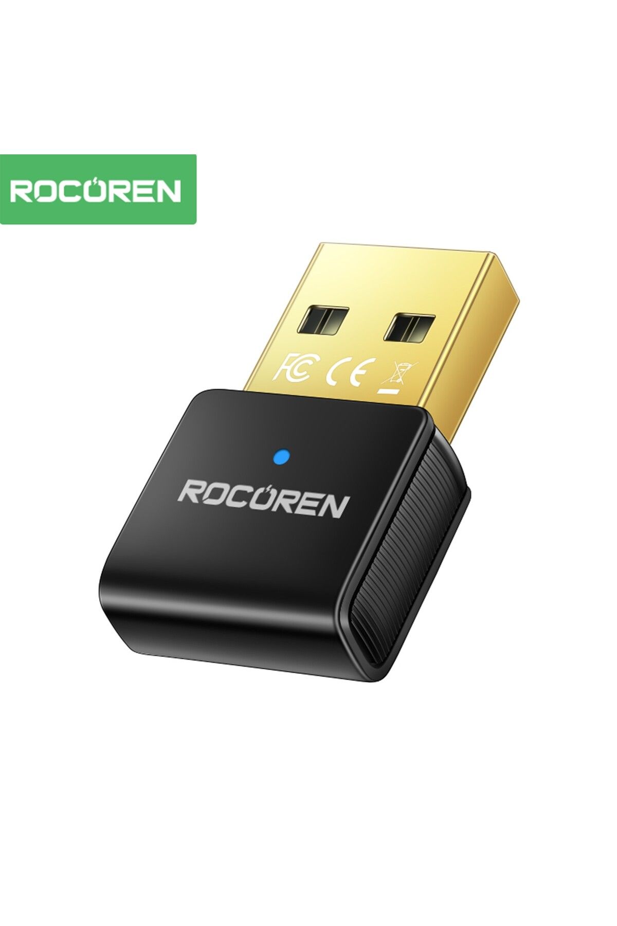 Rocoren Bluetooth 5.3 Mini Dongle Nano USB Adaptör