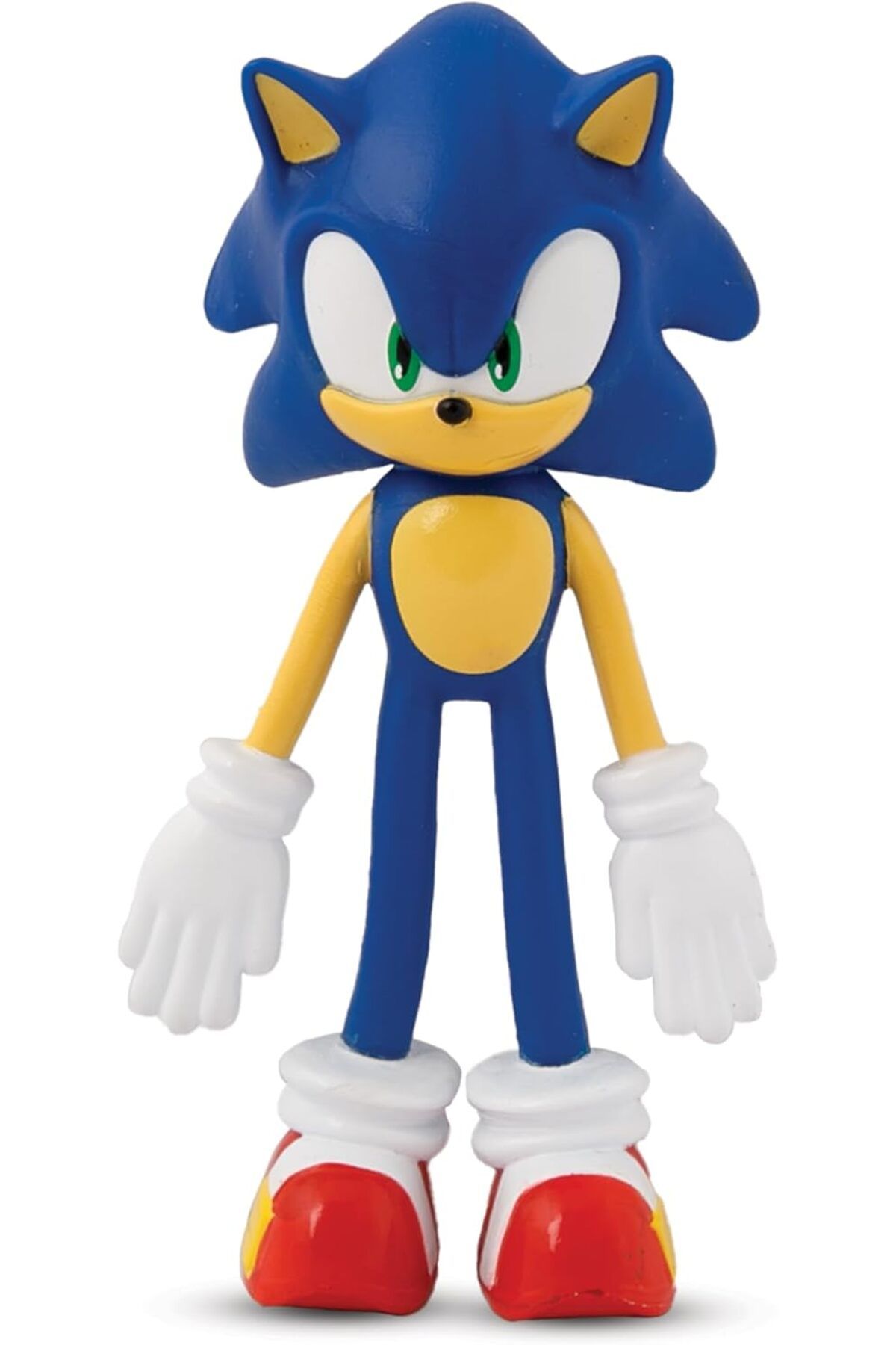 Tower Toys FLE03000 Sonic Aksiyon Figür Flexfigs Karekter Fiğür Hedgehog @SONIC@ MAVİ