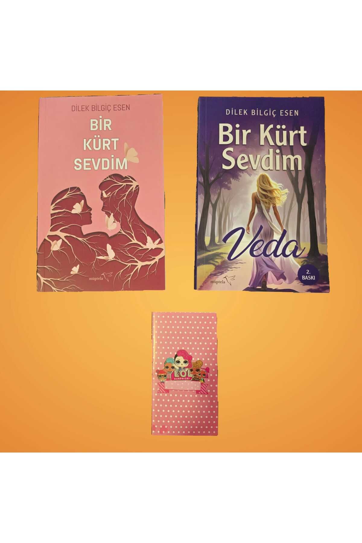 Müptela Yayınları Bir Kürt Sevdim- Bir Kürt Sevdim Veda , Not defteri hediyeli