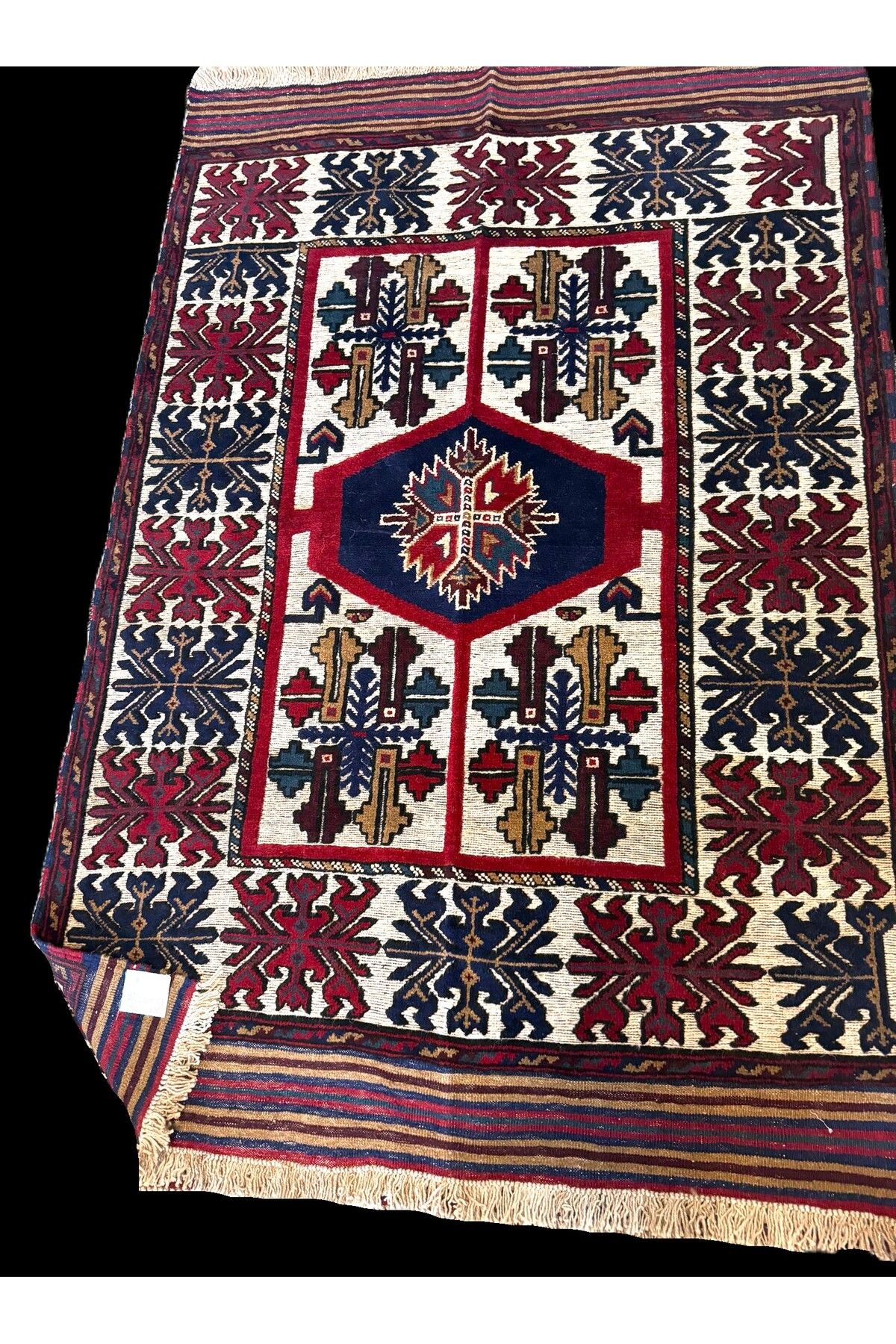 AFGAN TASARIM BERCESTE/AFGAN EL DOKUMA GEOMETRİK DESEN