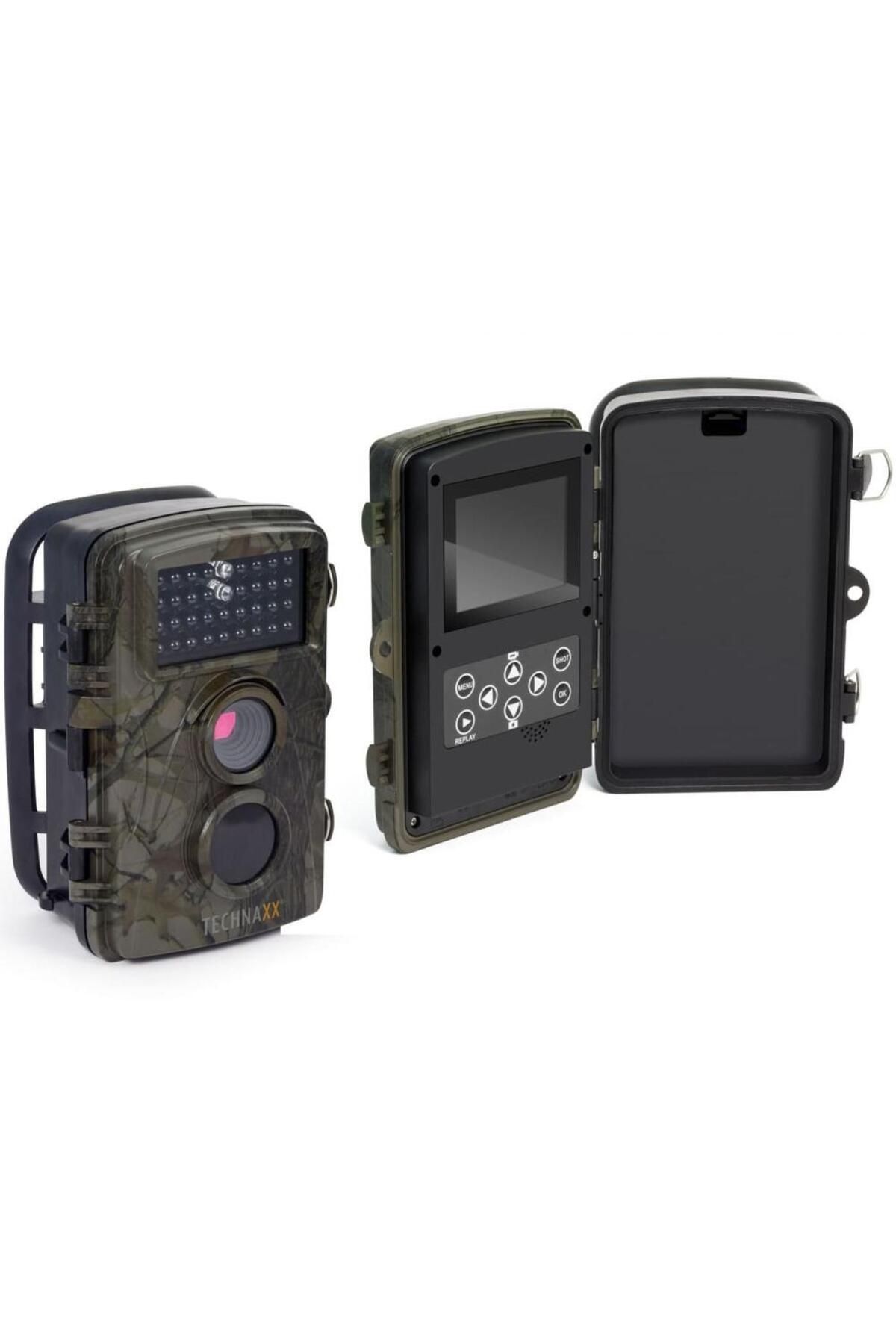 Technaxx-Cameră de supraveghere pentru animale sălbatice TX-69, Full HD 1080p, senzor PIR, LCD, IP56, MicroSD, microfon/difuzor 1