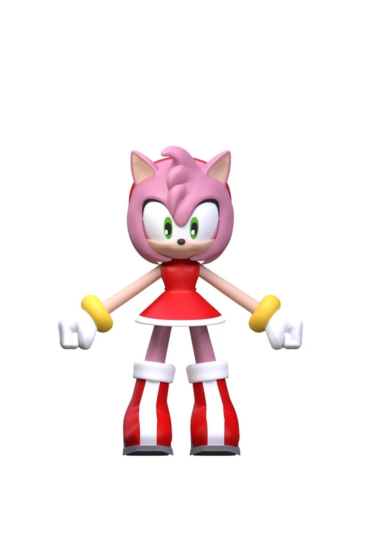 Tower Toys FLE03000 Sonic Aksiyon Figür Flexfigs Karekter Fiğür @AMY@