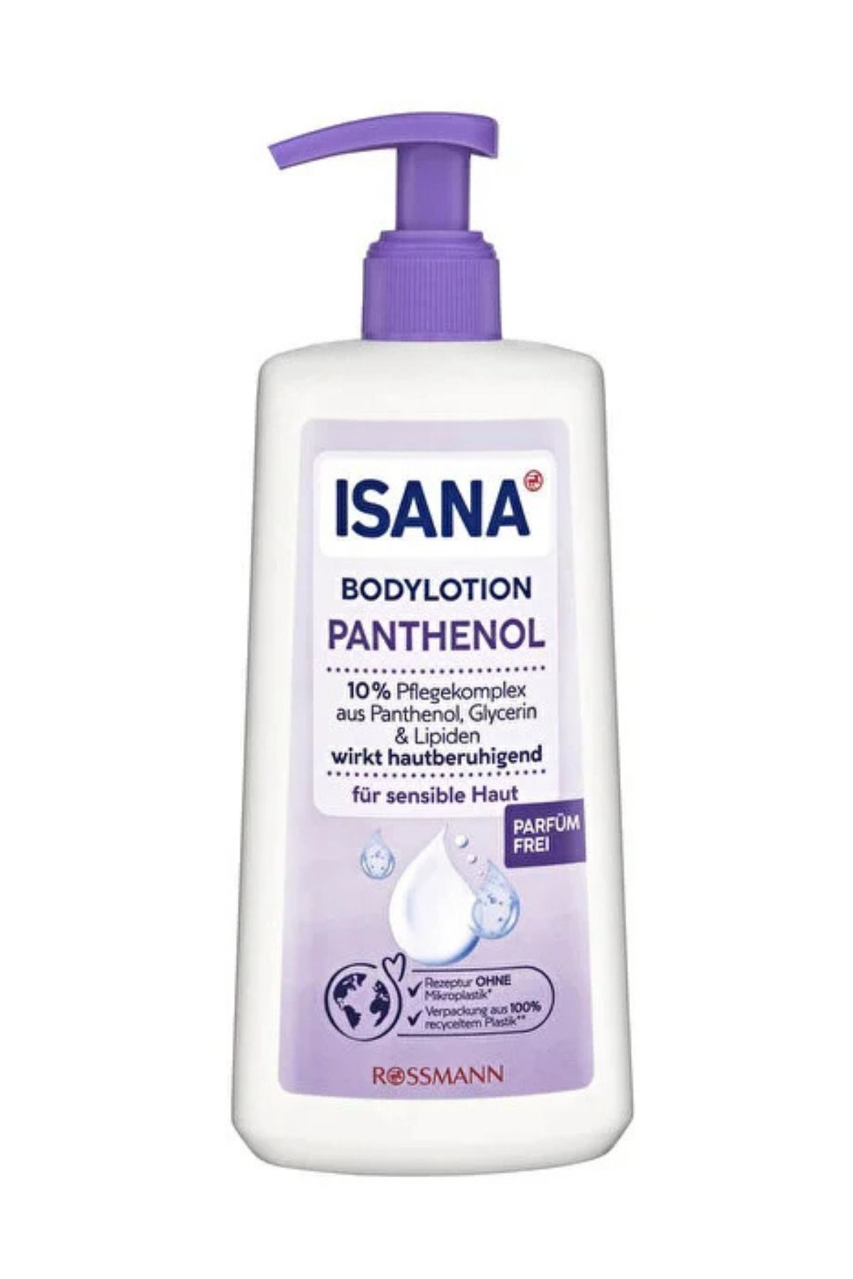 ISANA Pantenol Gliserin ve Bitkisel Lipitler Vücut Losyonu 300 ml