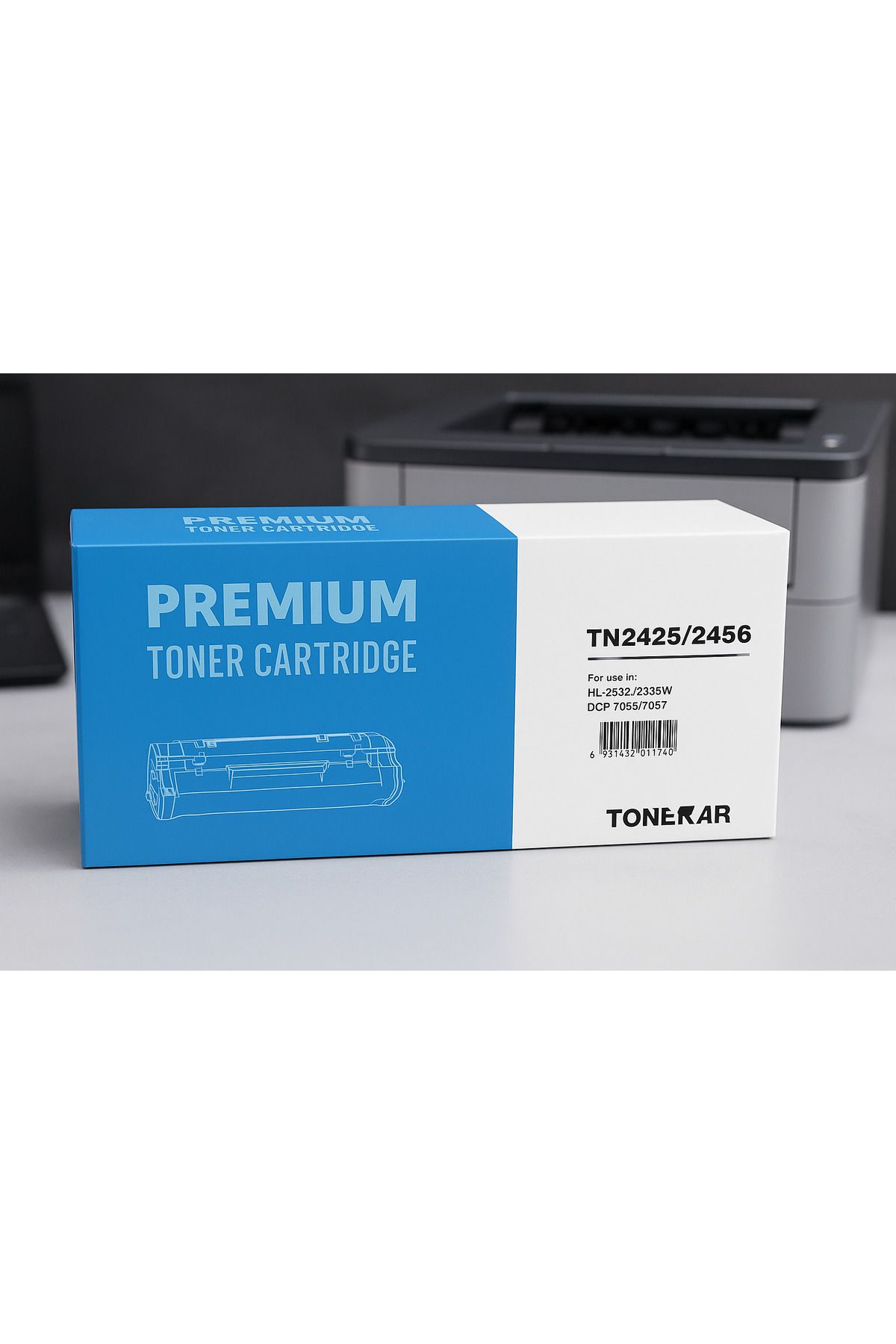 mutes Brother TN2456 Muadil Toner