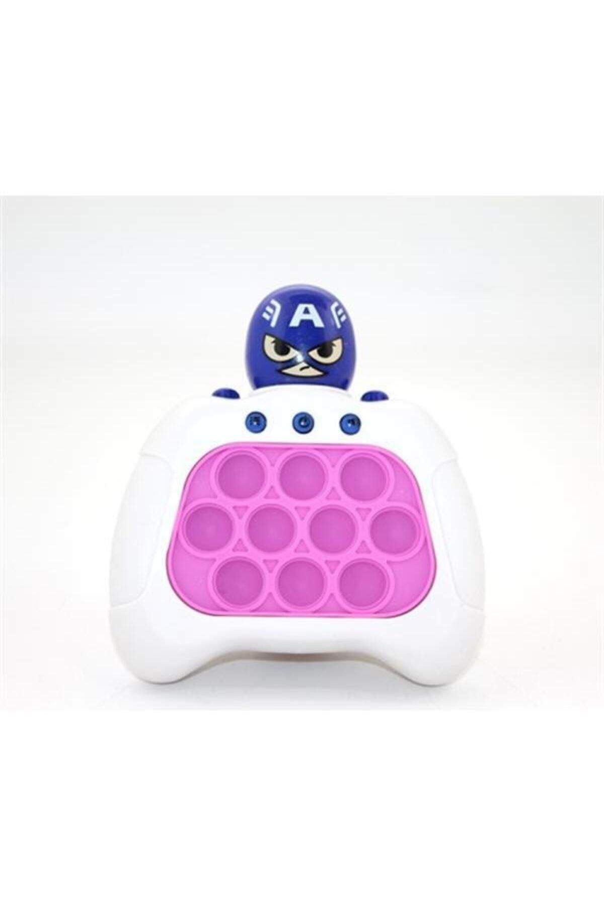 Emperium Işıklı Müzikli Pop-It Captain America Tasarımlı