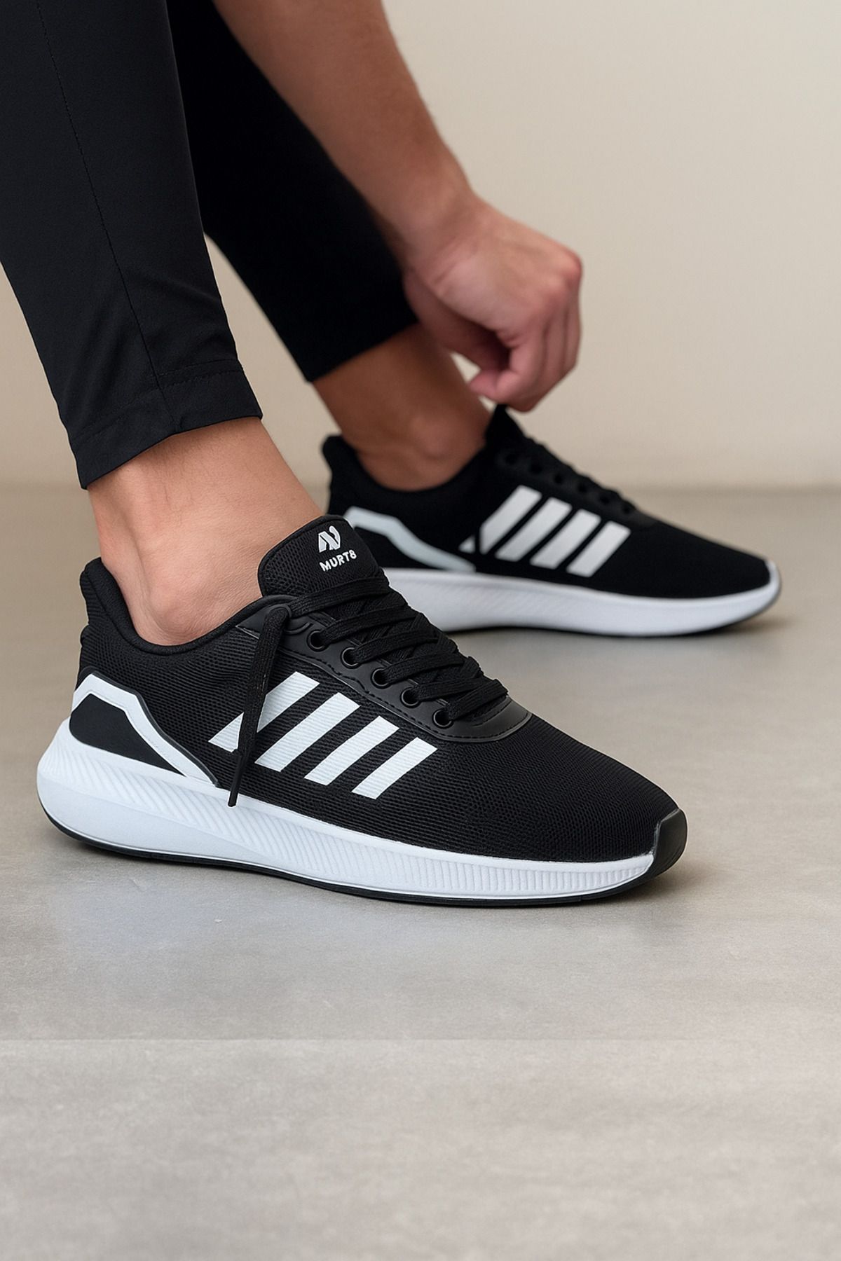 Noyfa taban kalın bez ayakkabı sneaker ayakkabı erkek spor bez spor