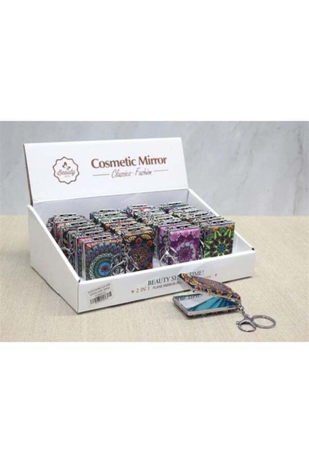 Emperium Taşlı El Aynası Anahtarlık Model 3