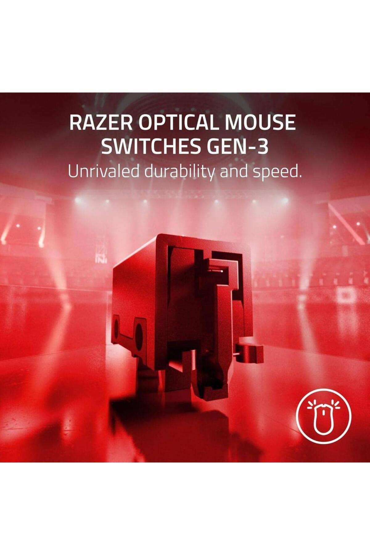 RAZER-Mouse Gaming Wireless Razer Viper V3 Pro Faker Edition, 35000 DPI, 6 butoane programabile (Rosu) 7