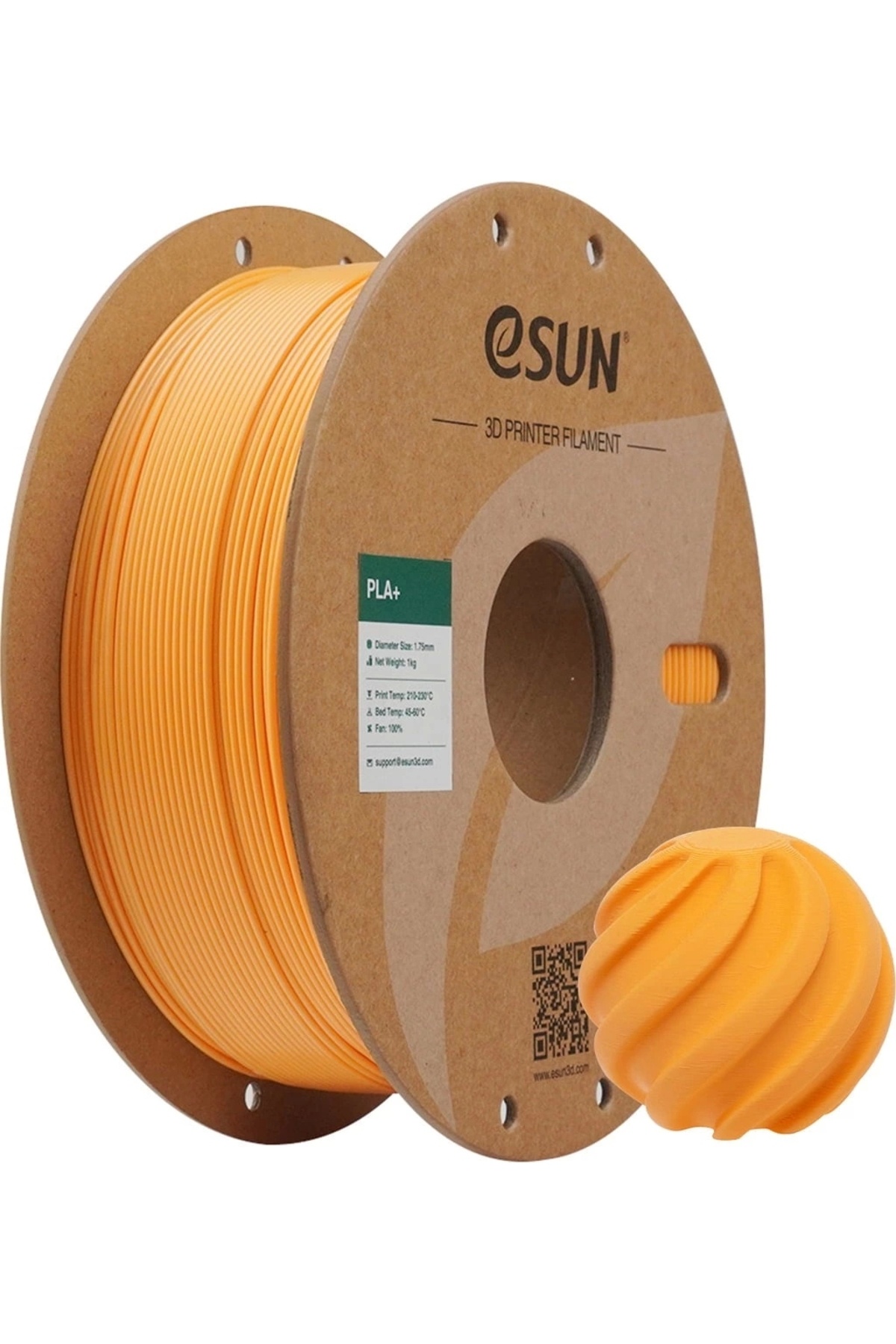 eSun Pla+ Filament Kayısı Rengi(Apricont) 1.75mm 1kg