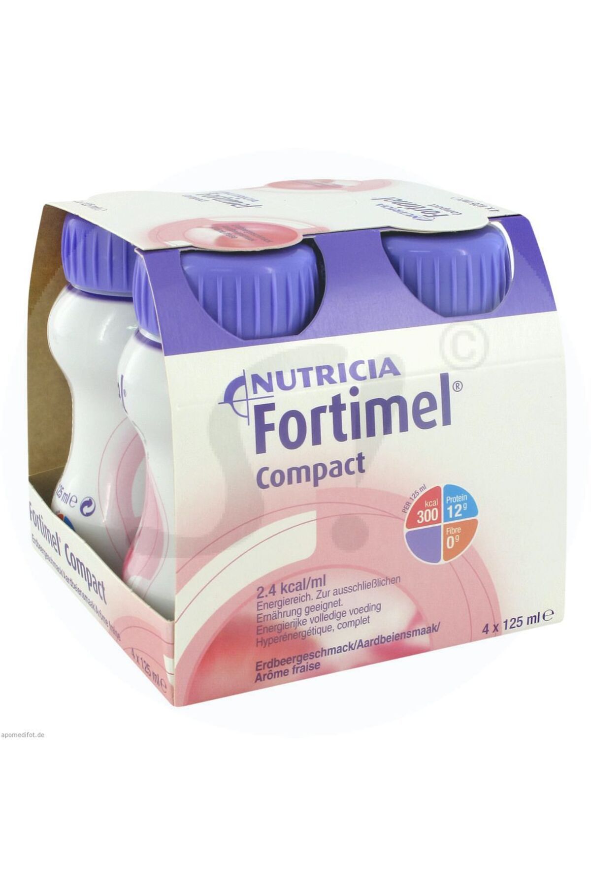fortimel energy çilek aromalı 24 adet