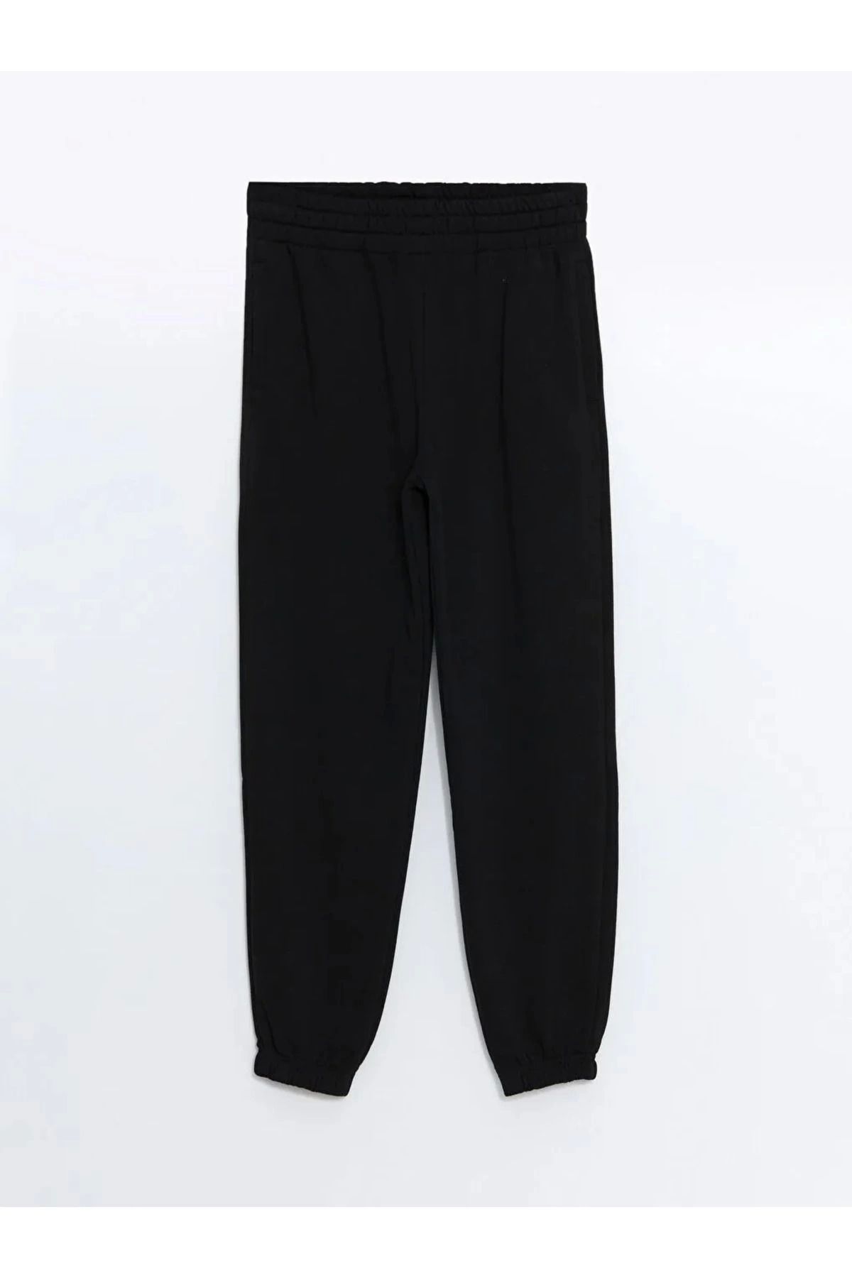 LC Waikiki LCW Vision Lacivert Kadın Beli Lastikli Düz Jogger Eşofman Altı