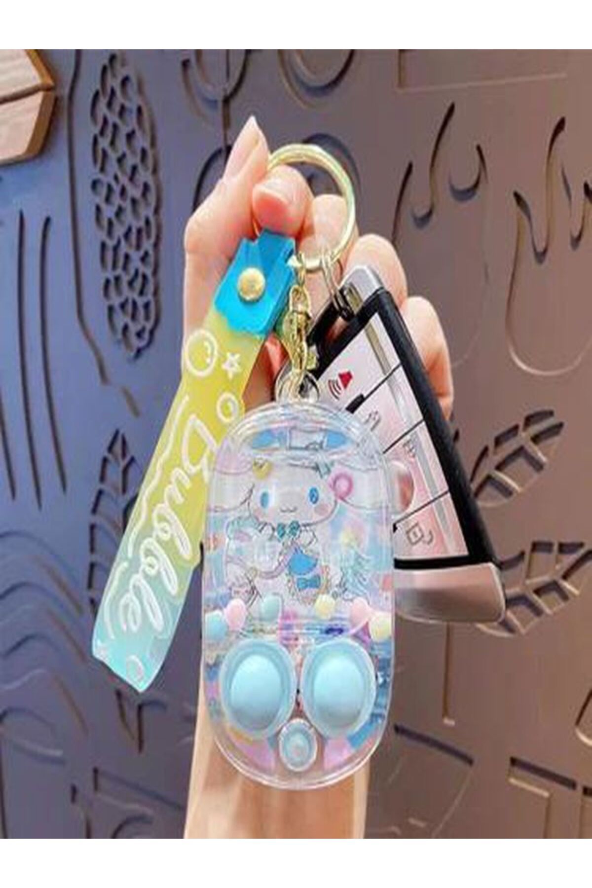 EyER Shoping Sanrio Su Oyunlu Anahtarlık VİP Kalite mavi