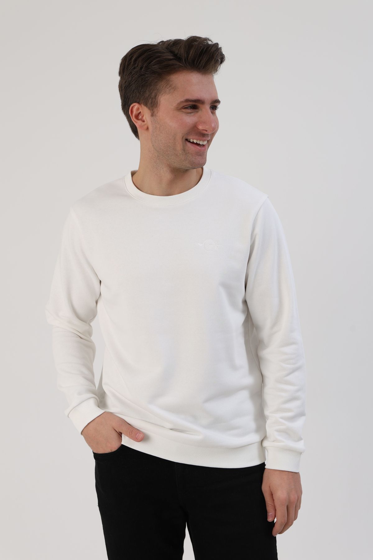 Fibula Moda Erkek Sweatshirt