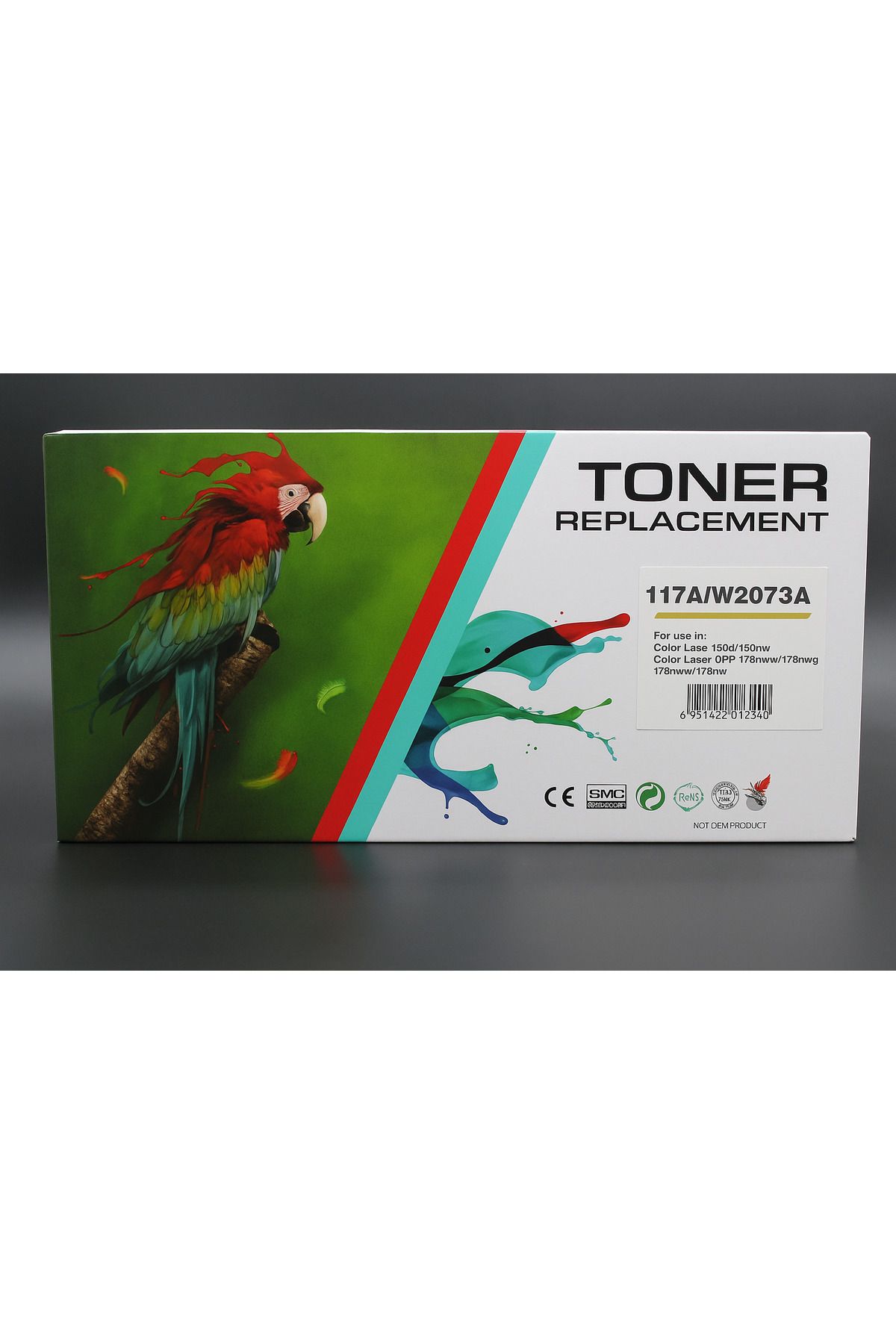 mutes HP W2073A Muadil Toner sarı
