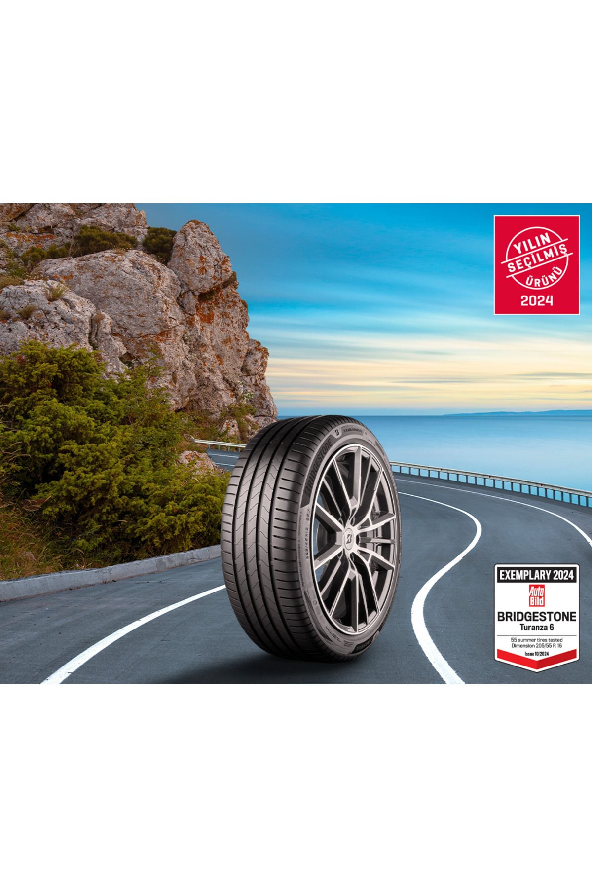 Bridgestone 4 ADET x 285/40R20 108Y TURANZA6 BRIDGESTONE 2023 ÜRETİM YAZLIK