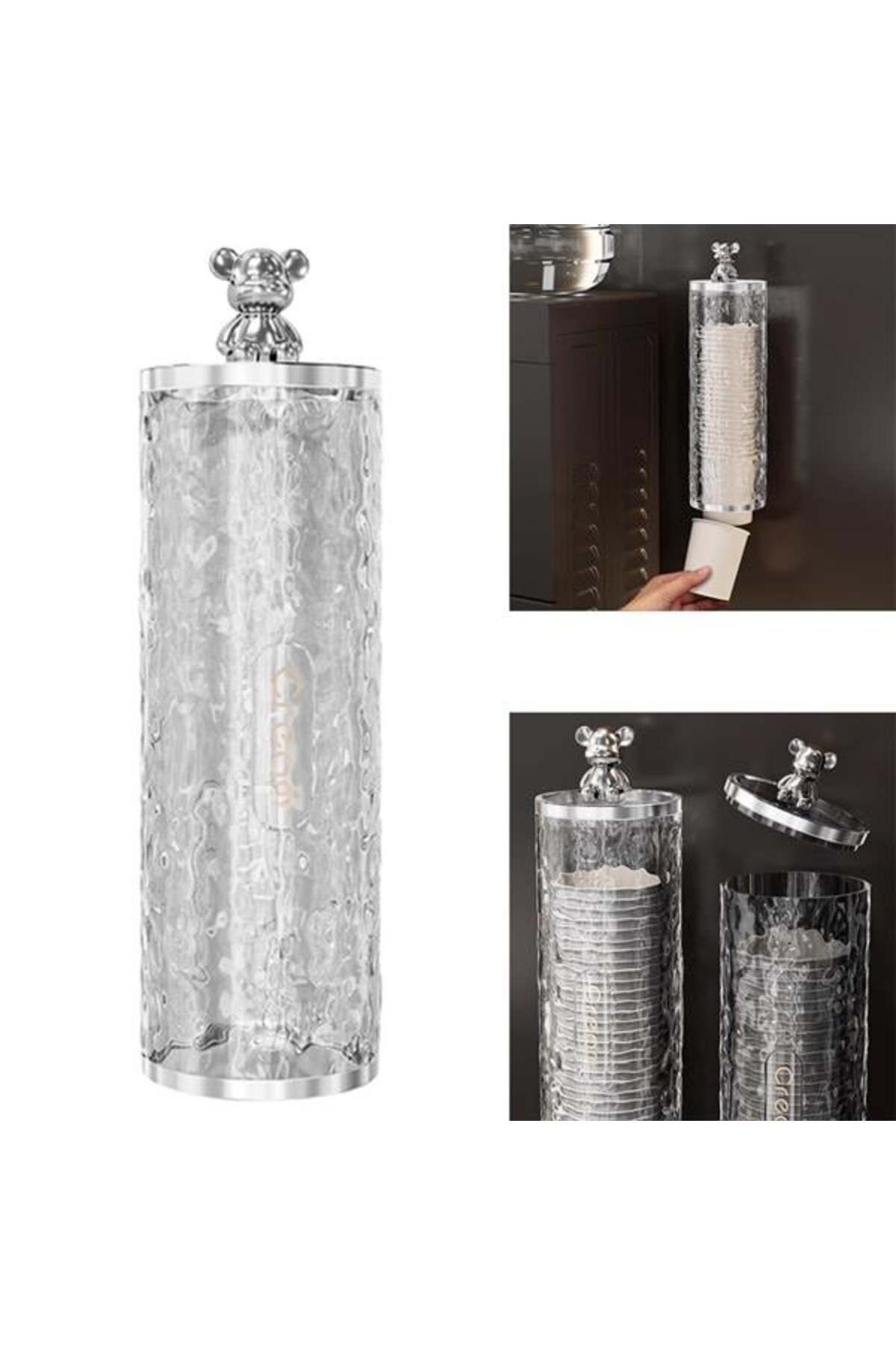 Karachil Sunup Sn-27110 Kendinden Yapışkanlı Plastik - Karton Bardak Dispenseri