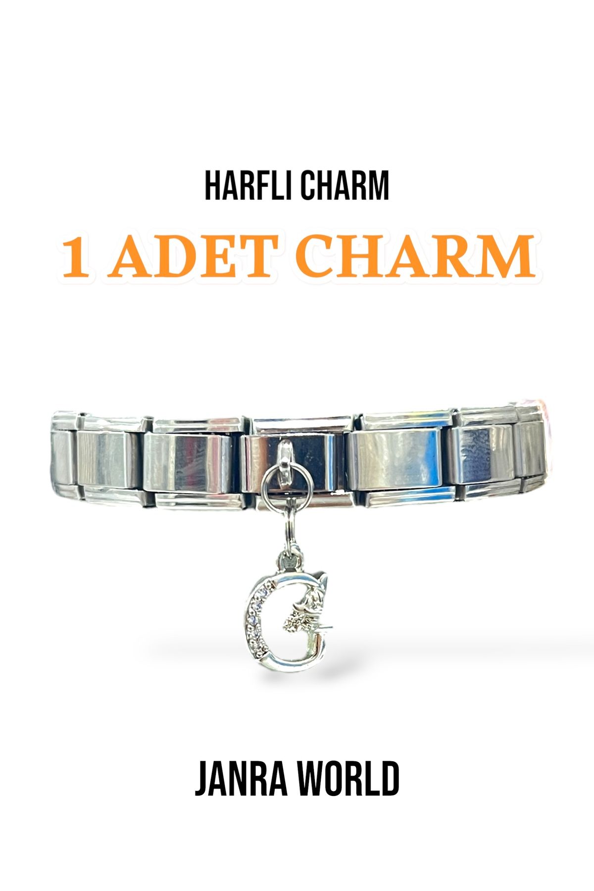 JANRA WORLD Charm Modelleri - İtalyan Charm | Sallantılı & Sallantısız | 0.9 mm Charm Bileklik Uyumlu