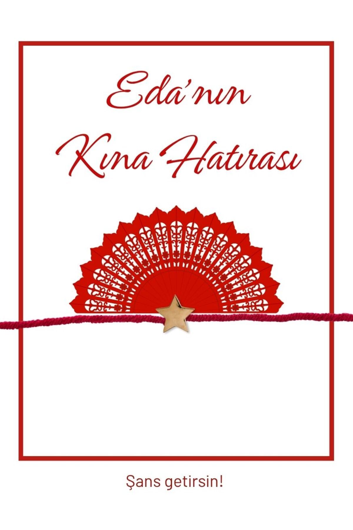 edinotes Kişiye Özel Şans Bilekliği Söz, Kına, Bekarlığa Veda, Doğum Günü, Gelin, Düğün Hediyesi 16 Adet