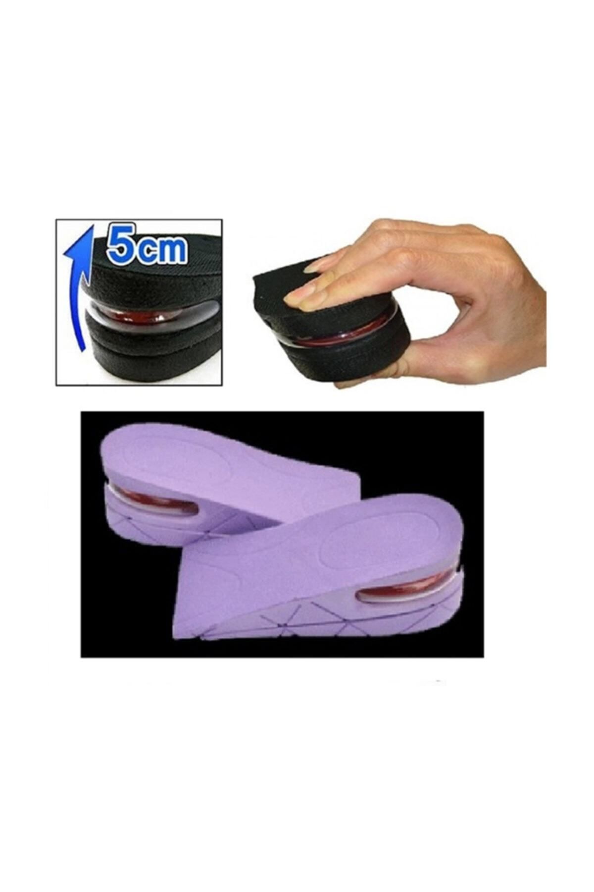 AboutThePerfect Mor hava yastıklı tabanlık, 5 cm konfor ve rahatlık sağlar.