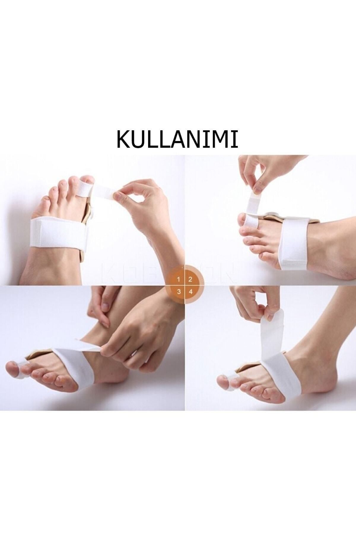 AboutThePerfect Ayak Baş Parmak Düzeltici Gece Ateli, Bunion Koruyucu ve Destekleyici