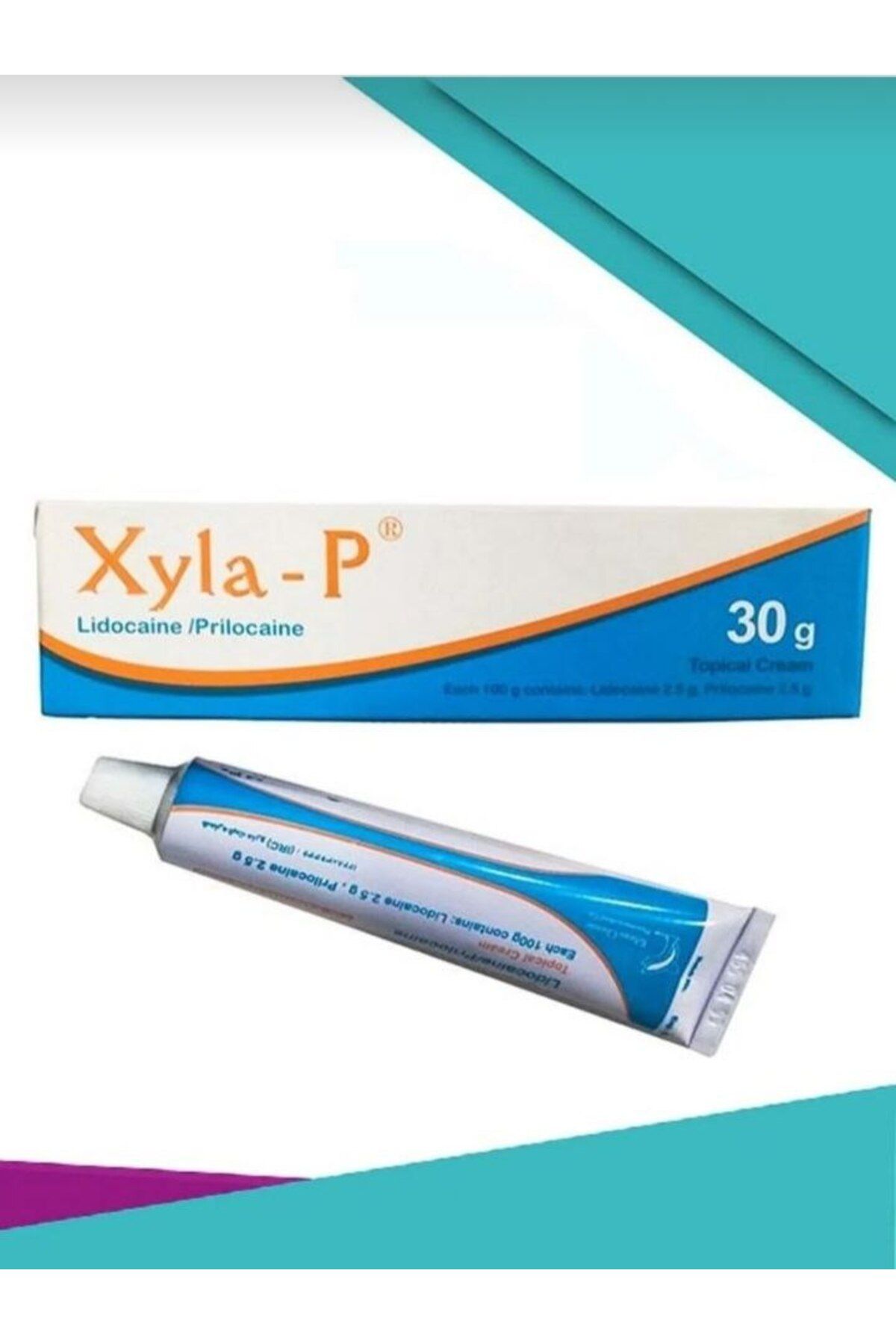 xyla-p ANESTAZI KREMI (topikal) Acı Azaltıcı Anestezi Topikal Krem, Lazer Epiasyon, Dolgu, Prp ve ...
