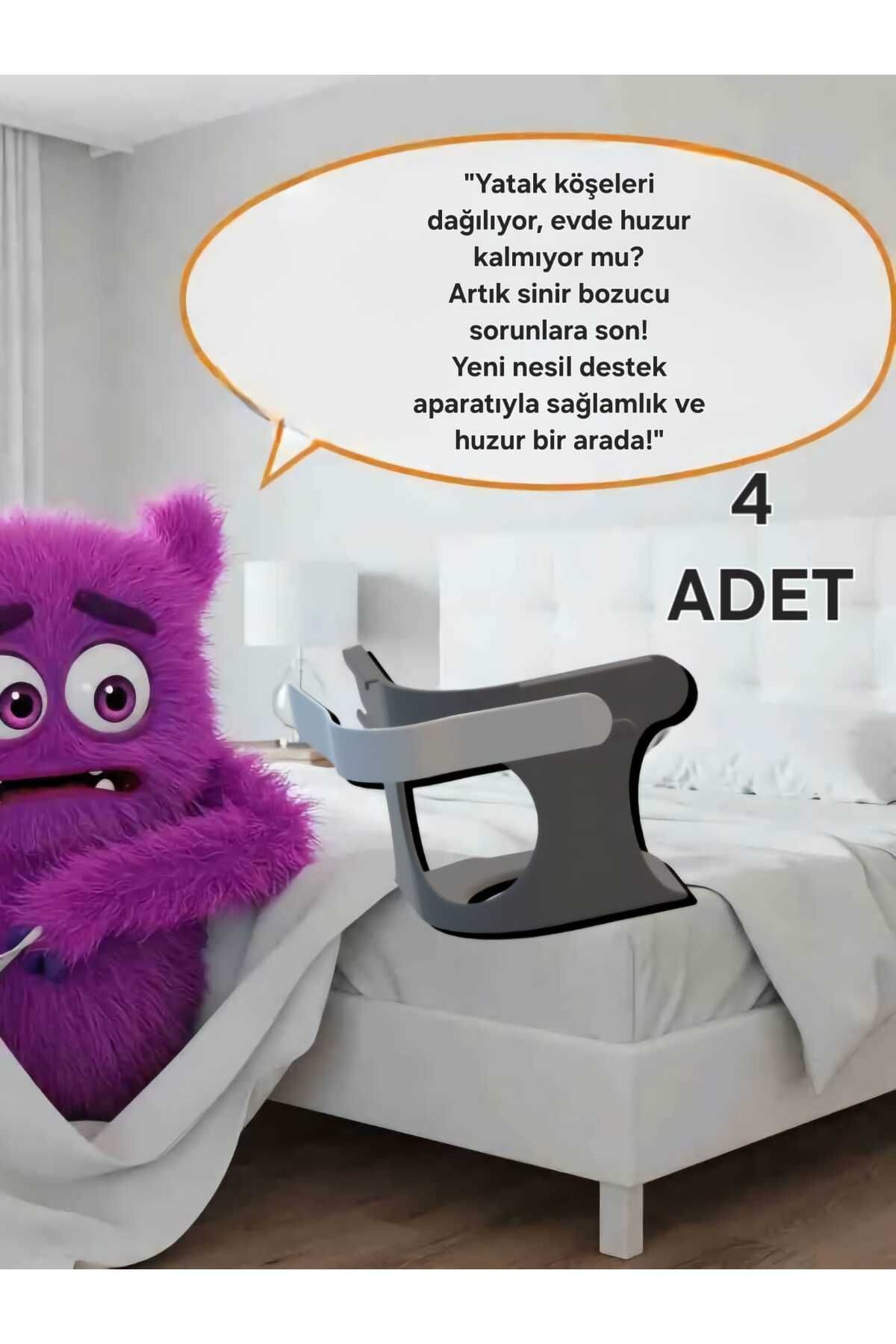EOZPLAS 4 Adet Çarşaf Tutucu Çarşaf Sabitleyici Düzenleyici
