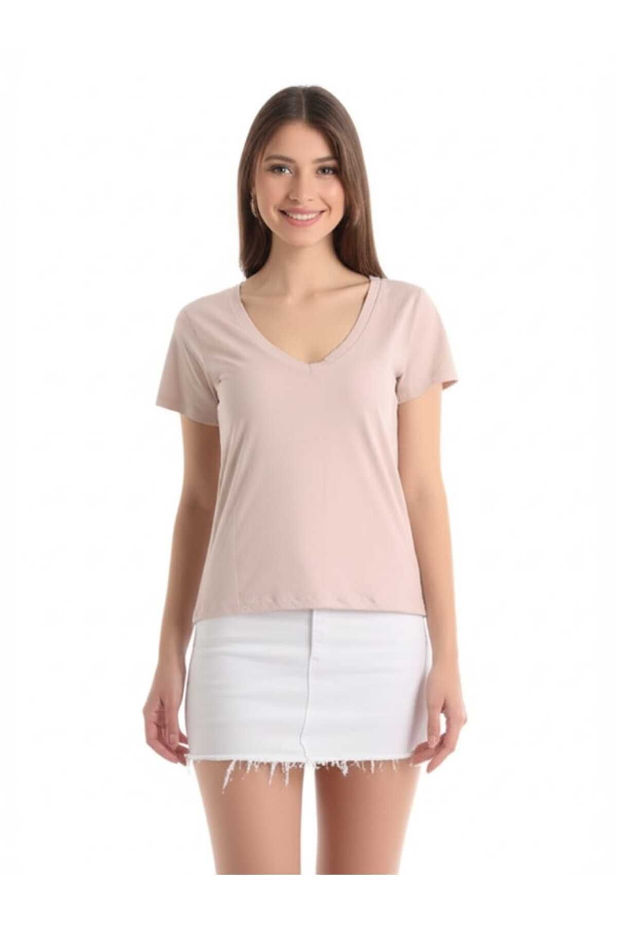 SSO V Yaka Kısa Kollu T-Shirt