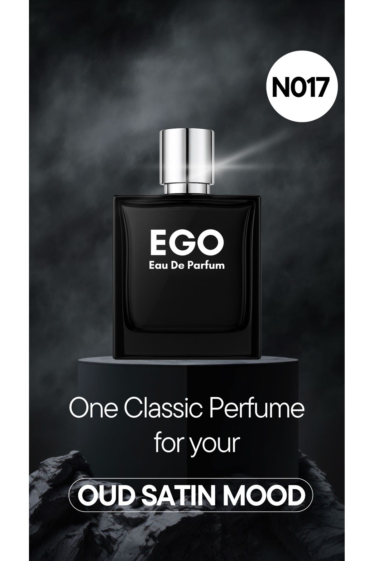 homeartplus N017 - Ego Edp 50 ml ( OUD SATIN MOOD ) odunsu Erkek Parfüm