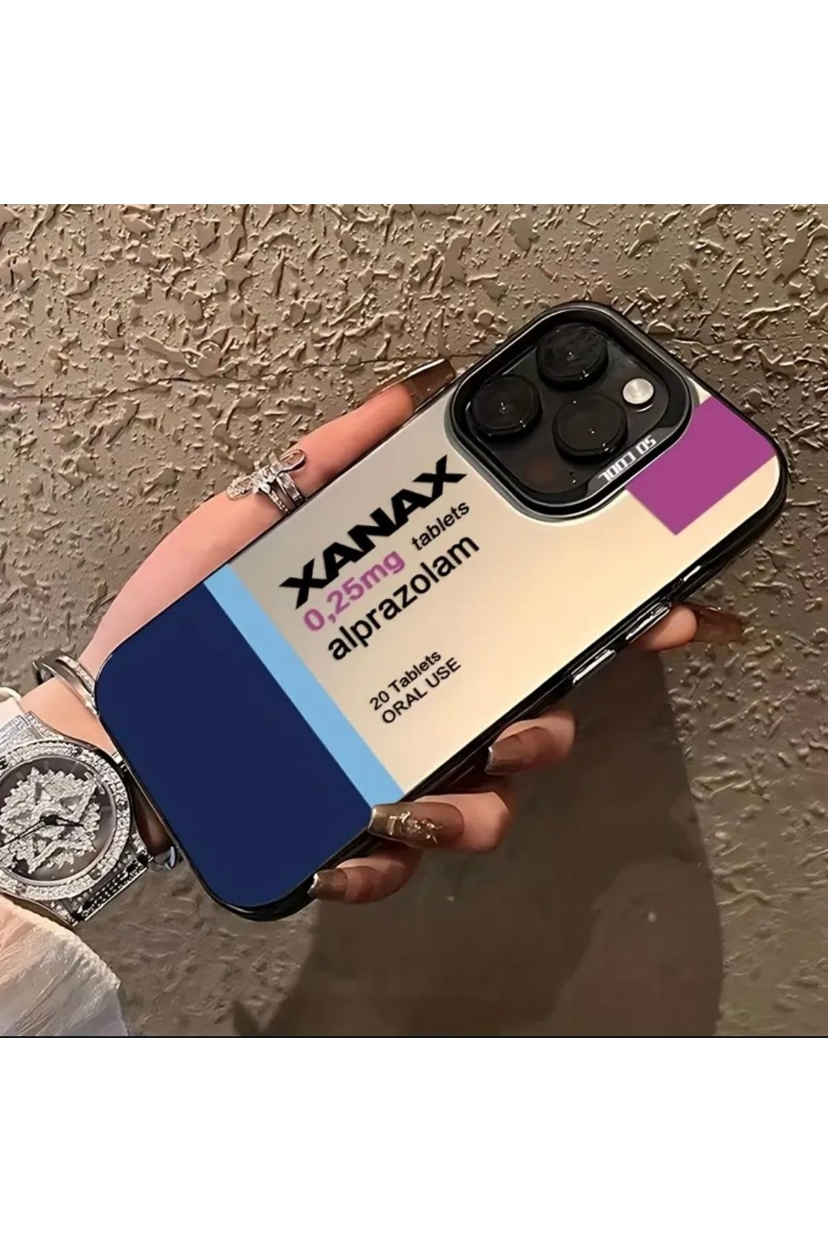 ZephiaStore I Phone 13 Pro Max Telefon Kılıfı Iphone İlaç Kutusu Görünümlü Kılıf