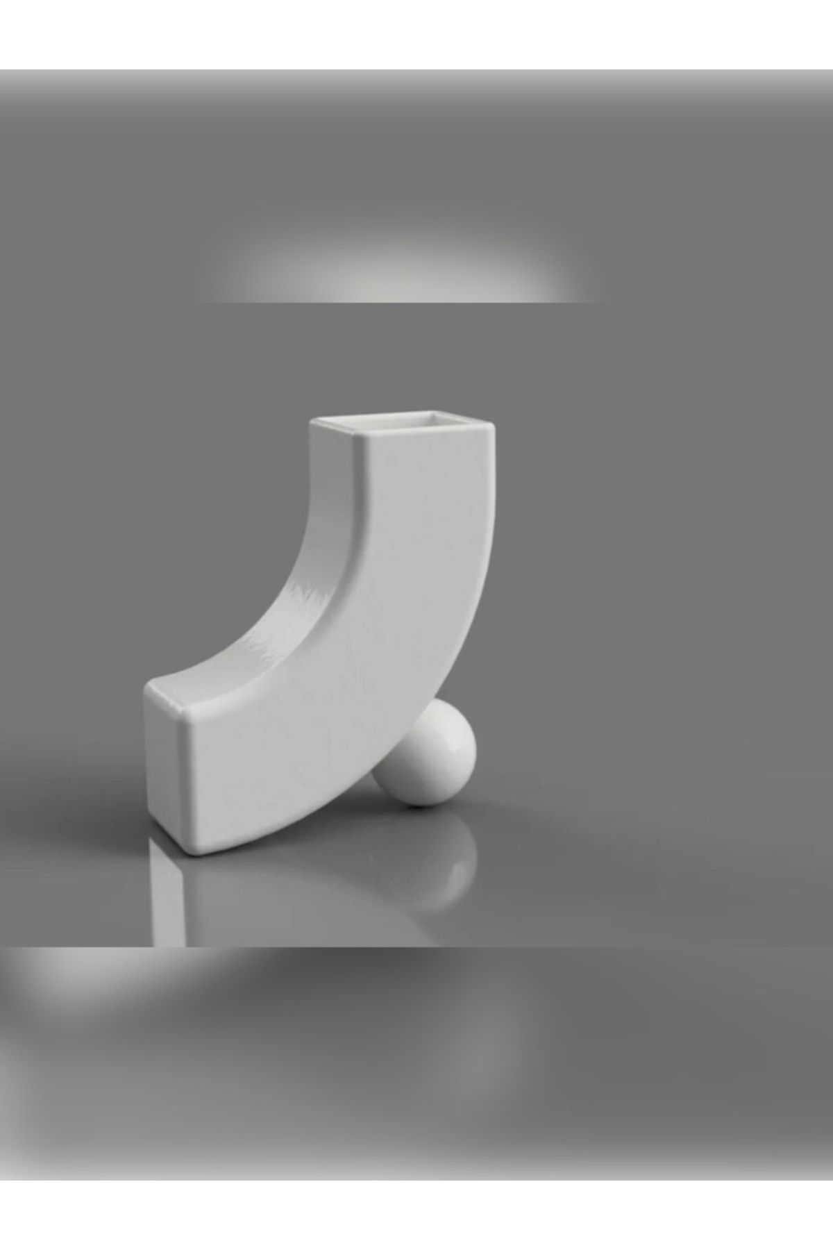 Shapely3D Denge Formlu Modern Dekoratif Vazo
