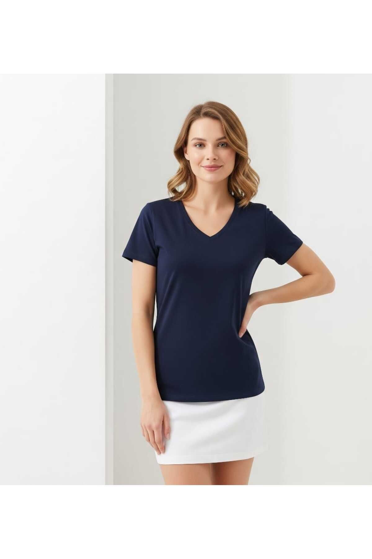 SSO V Yaka Kısa Kollu T-Shirt