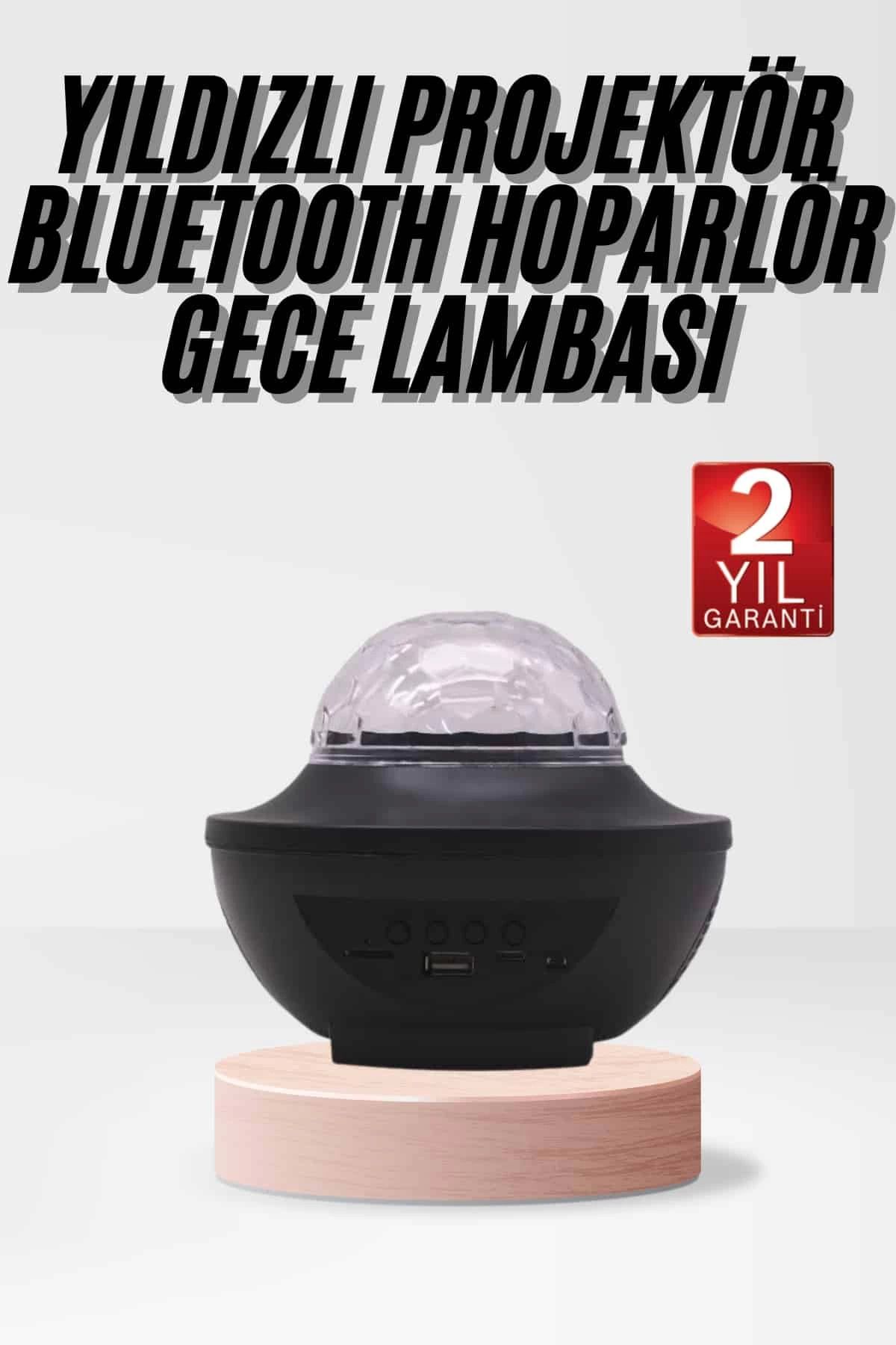 Modafiks Çok Renkli Projektör Lamba Disko Topu Gece Lambası Kablosuz