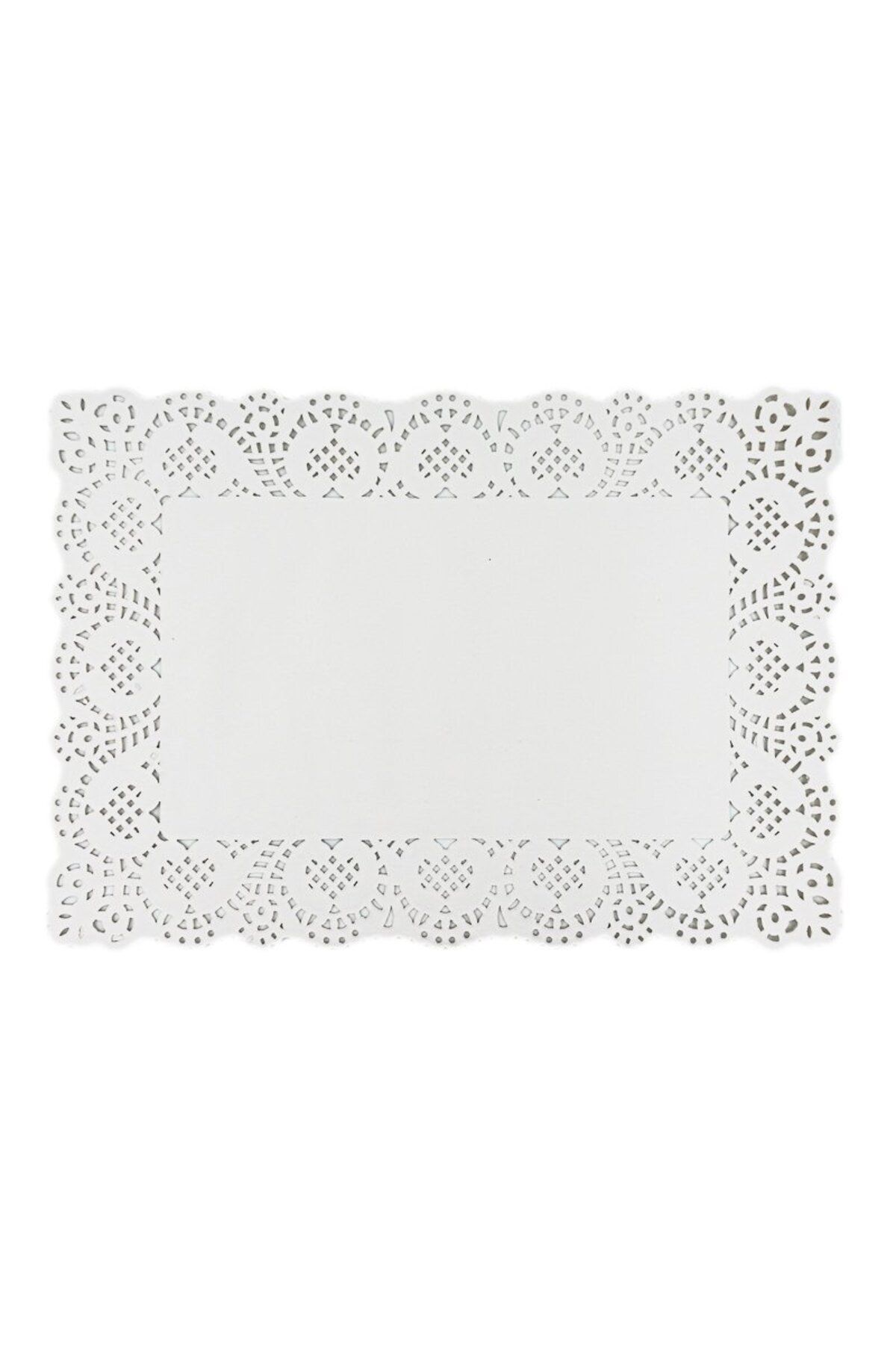 LYOBEST-Lace Paper, Rectangular, 30x40 cm, 100 Pcs/Set, Weight 40 g/m², Color White 1