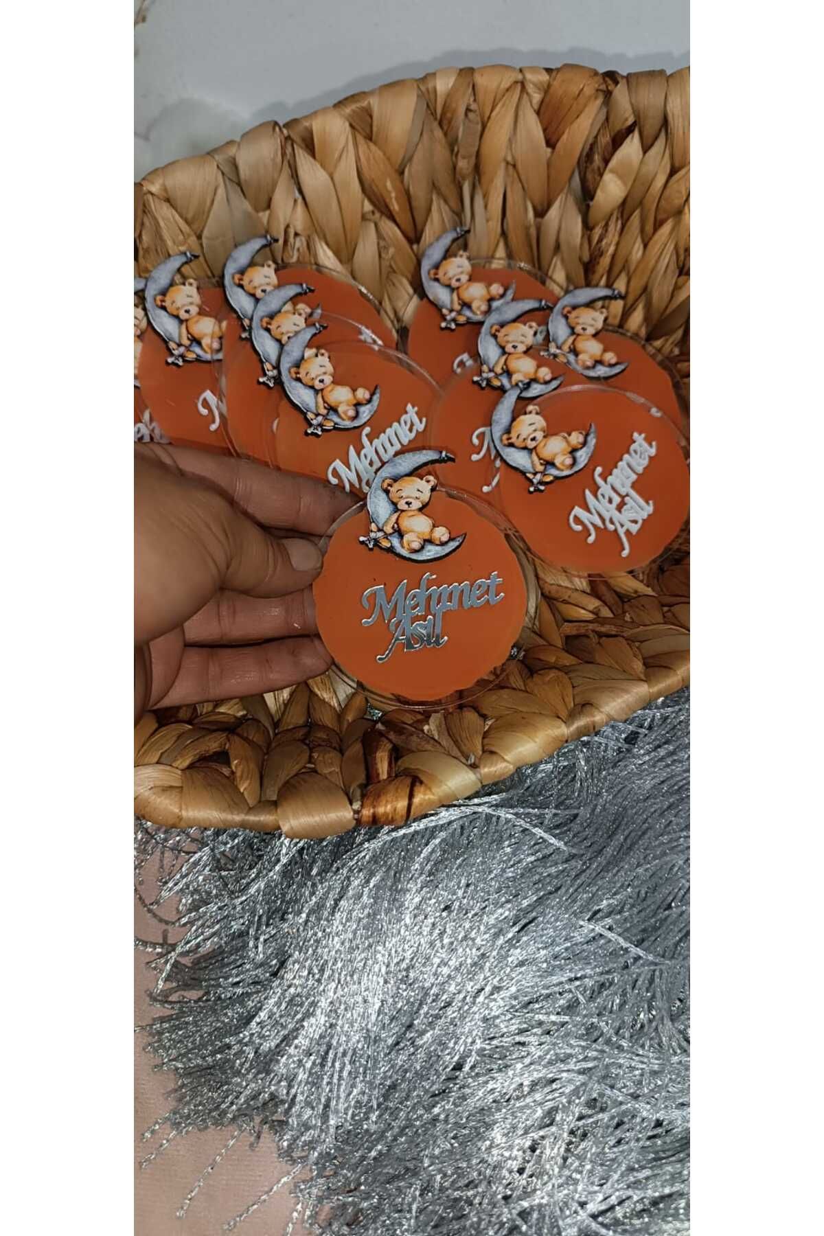 rüyaevitasarım BEBEK HEDİYELİK DOĞUM DOĞUM GÜNÜ SÜNNET NİŞAN SÖZ BABY SLOWER KINA DÜĞÜN MAGNET 20 ADET